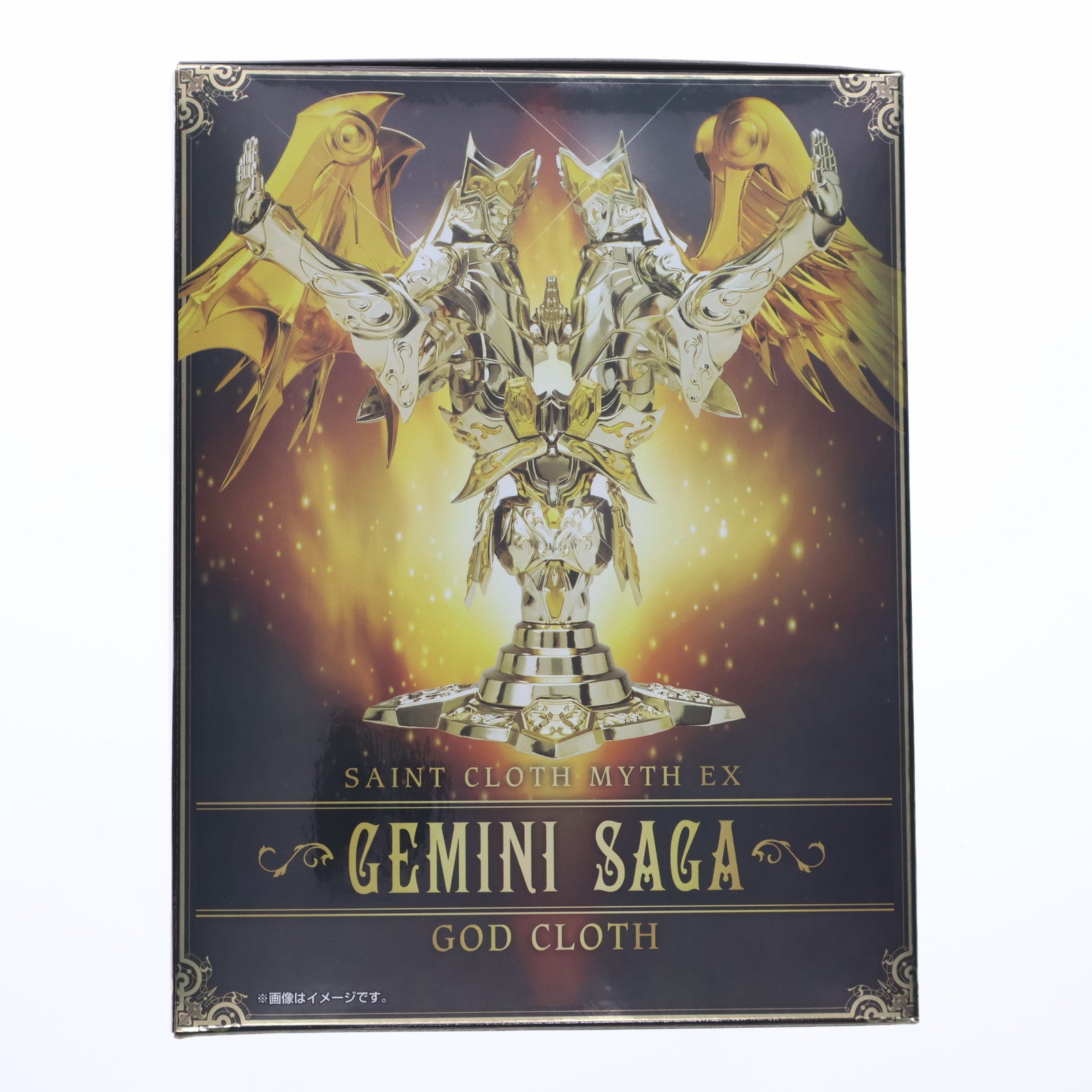 【中古即納】[FIG] 初期不良未対応(シンボルマーク蟹座) 聖闘士聖衣神話EX ジェミニサガ(神聖衣) 聖闘士星矢 黄金魂 -soul of gold- 完成品 可動フィギュア バンダイ(20170520)