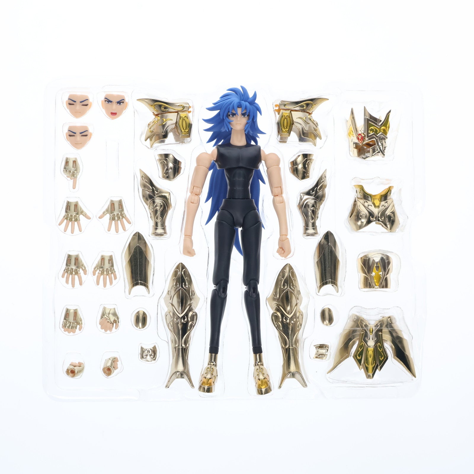 【中古即納】[FIG] 初期不良未対応(シンボルマーク蟹座) 聖闘士聖衣神話EX ジェミニサガ(神聖衣) 聖闘士星矢 黄金魂 -soul of gold- 完成品 可動フィギュア バンダイ(20170520)