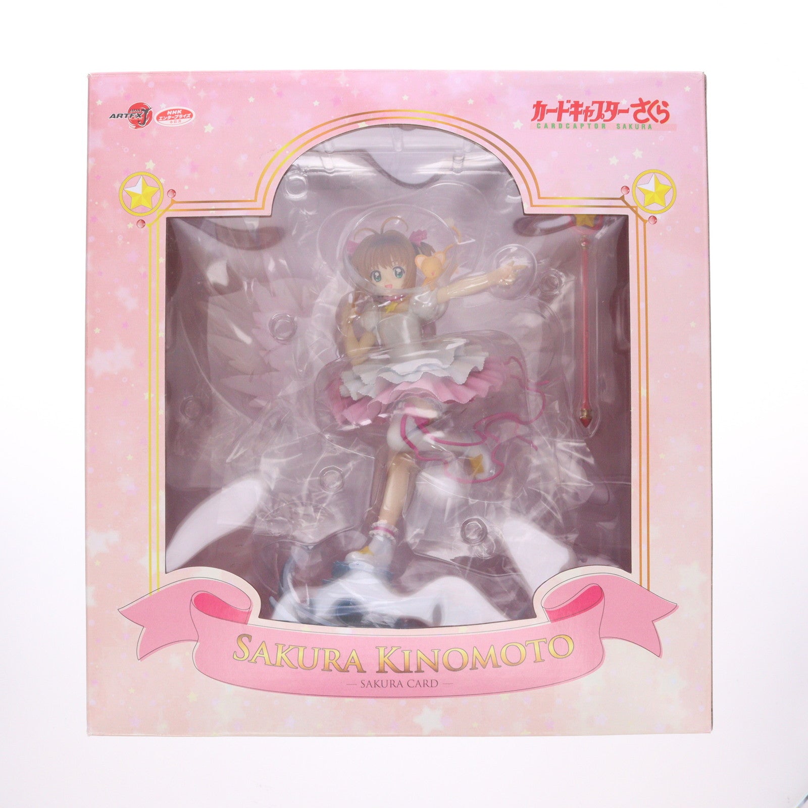 【中古即納】[FIG] ARTFX J 木之本桜(きのもとさくら) -さくらカード編- カードキャプターさくら 1/7 完成品 フィギュア(PP664) タカラトミー/コトブキヤ(20170512)