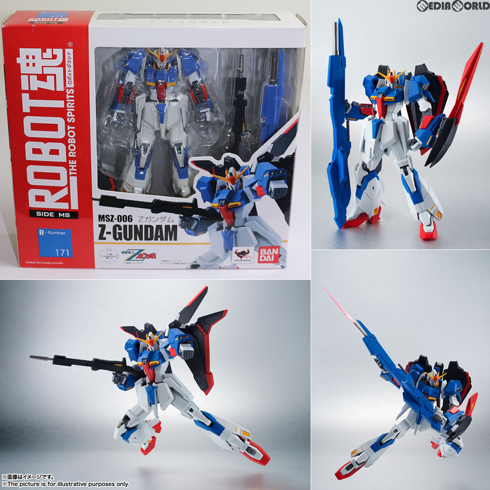 【中古即納】[FIG] ROBOT魂(SIDE MS) Zガンダム 機動戦士Zガンダム 完成品 可動フィギュア バンダイ(20150208)