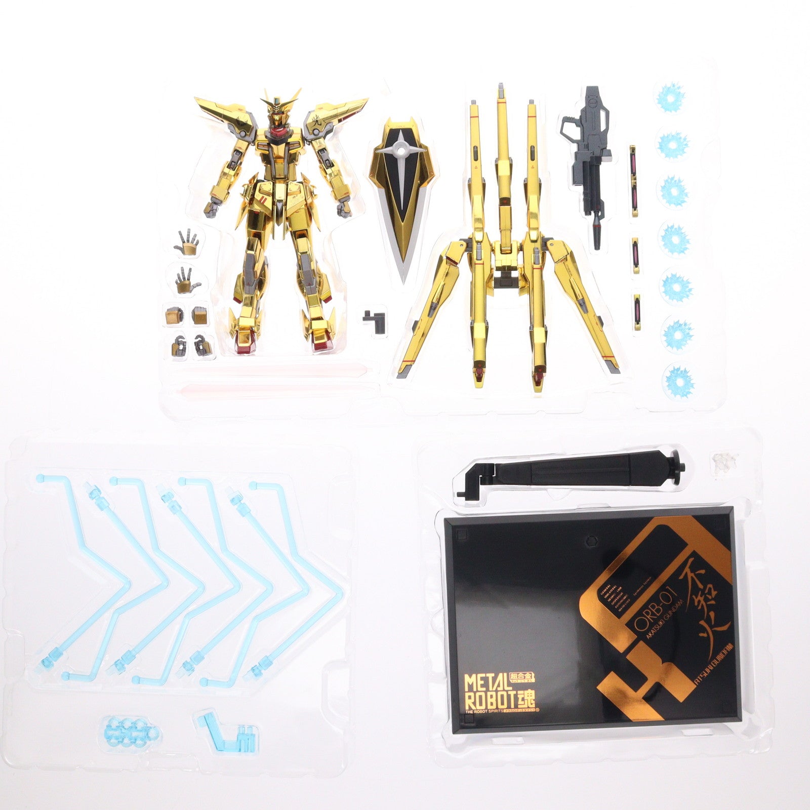 【中古即納】[FIG] 魂ウェブ商店限定 METAL ROBOT魂(SIDE MS) アカツキガンダム(シラヌイ装備) 機動戦士ガンダムSEED DESTINY(シード デスティニー) 完成品 可動フィギュア バンダイスピリッツ(20200825)