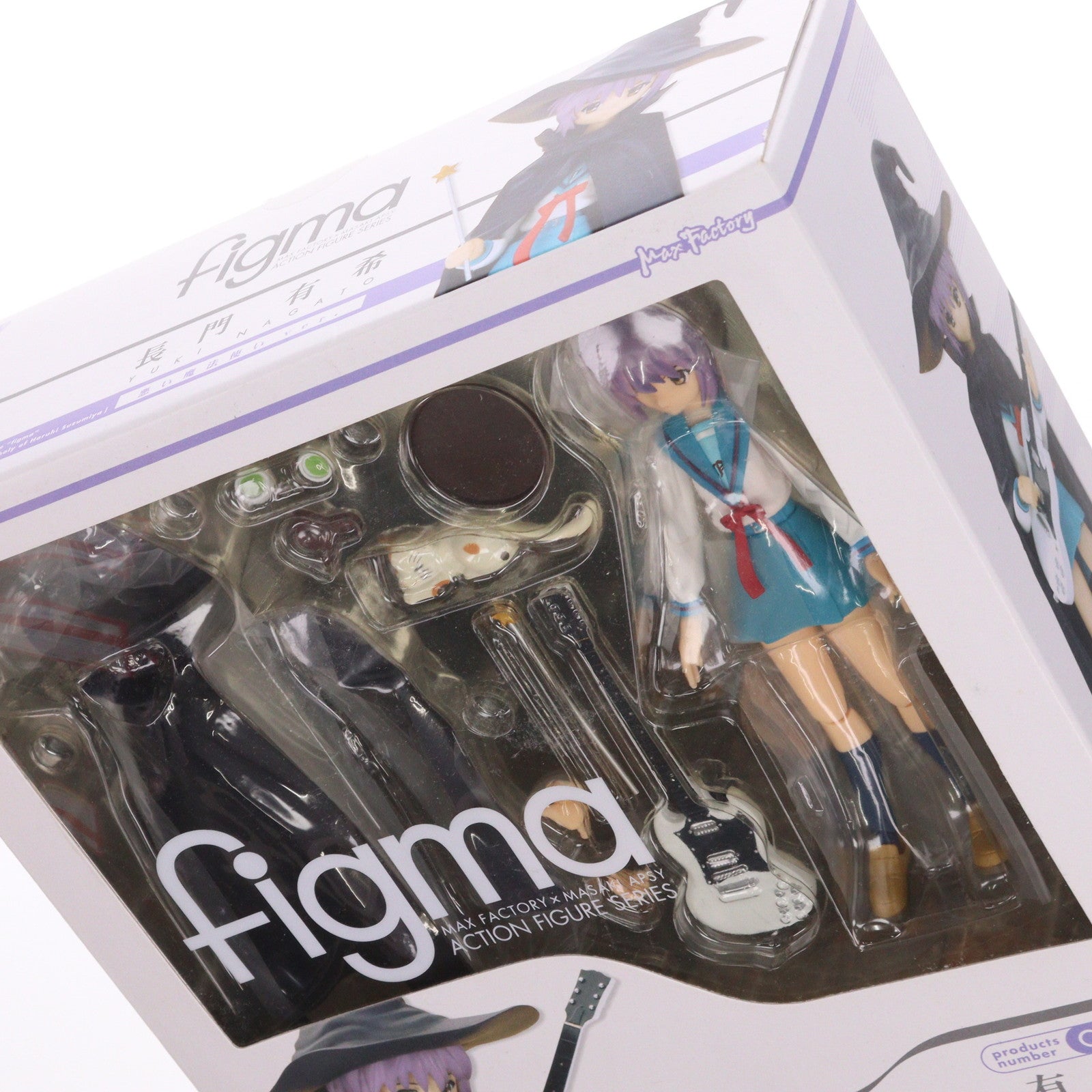 【中古即納】[FIG] figma(フィグマ) 015 長門有希(ながとゆき) 悪い魔法使いver. 涼宮ハルヒの憂鬱 完成品 可動フィギュア マックスファクトリー(20080927)