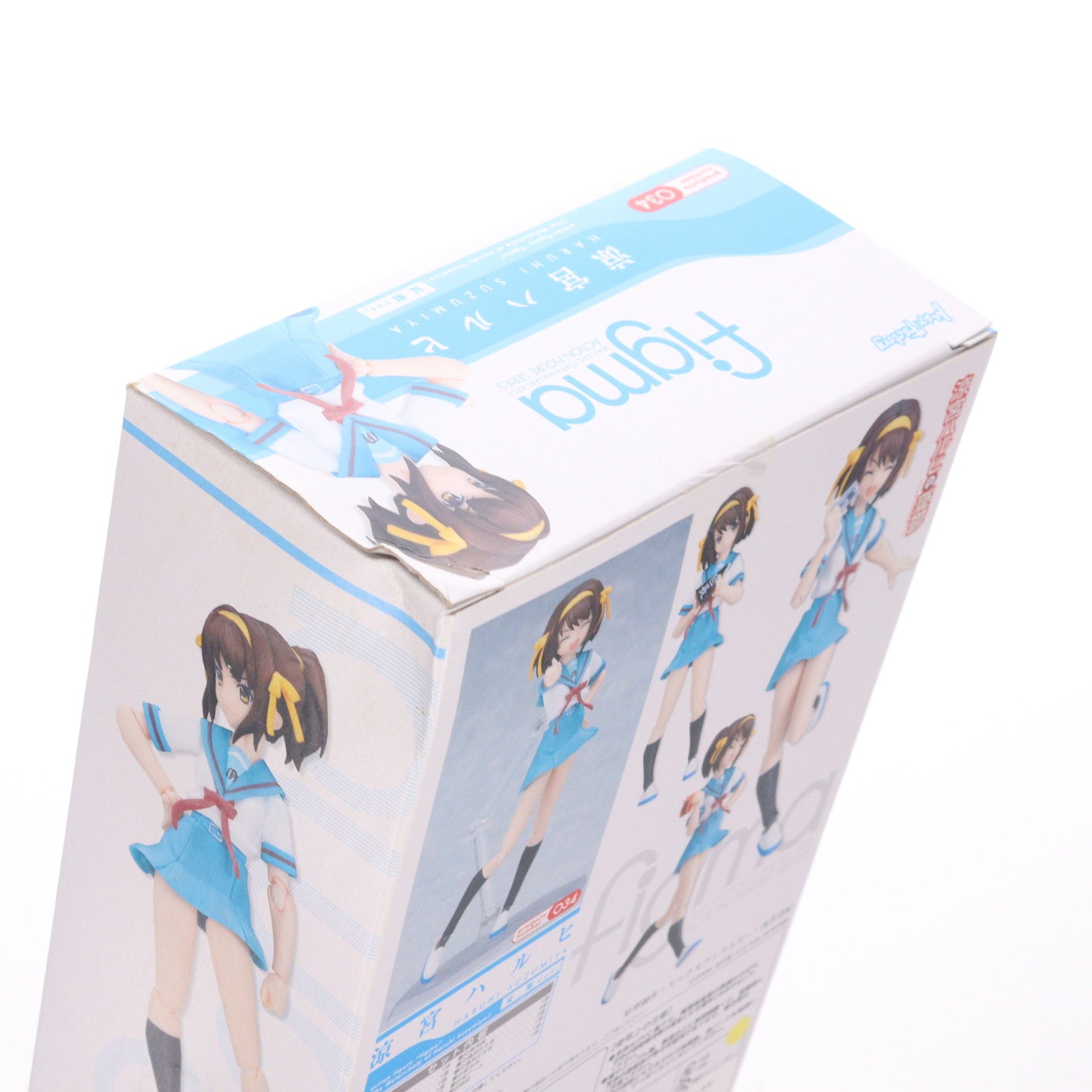 【中古即納】[FIG] figma(フィグマ) 034 涼宮ハルヒ 夏服Ver. 涼宮ハルヒの憂鬱 完成品 可動フィギュア マックスファクトリー(20090430)