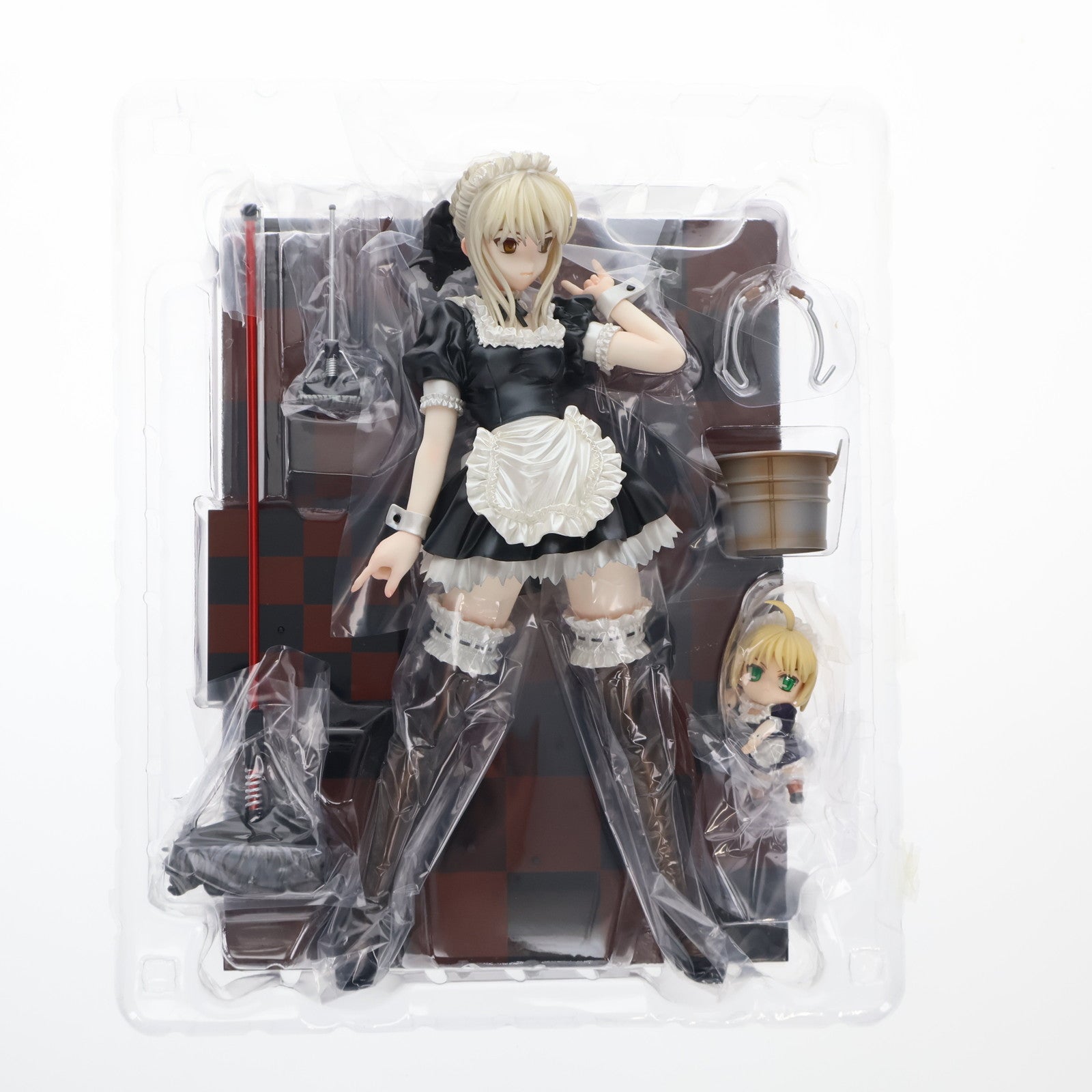 【中古即納】[FIG] とれたて!ほびーちゃんねる限定 セイバーオルタ メイドVer. Fate/hollow ataraxia(フェイト/ホロウ アタラクシア) 1/6 完成品 フィギュア アルター(20100531)