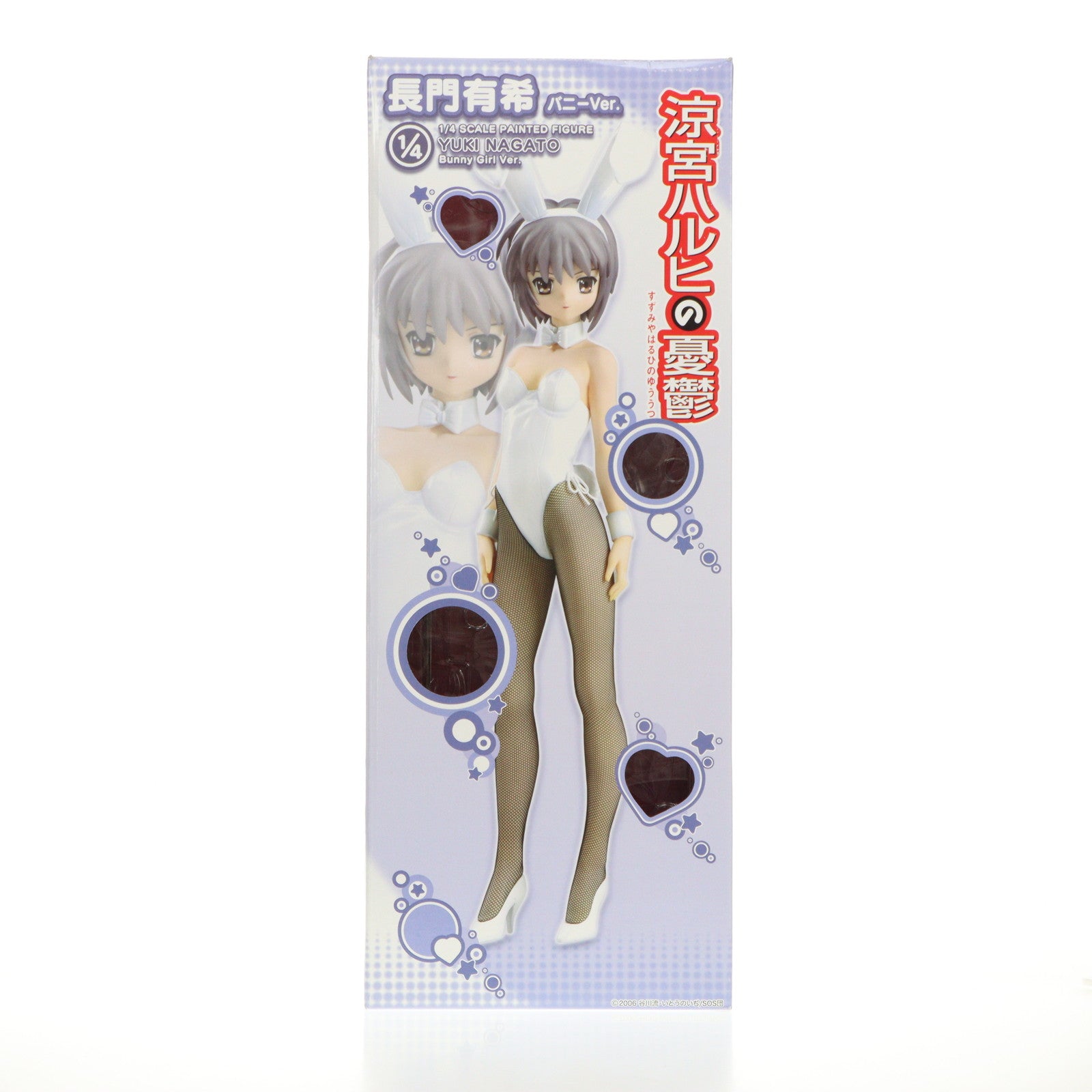 【中古即納】[FIG] 長門有希(ながとゆき) バニーVer. 涼宮ハルヒの憂鬱 1/4 完成品 フィギュア FREEing(フリーイング)(20071211)
