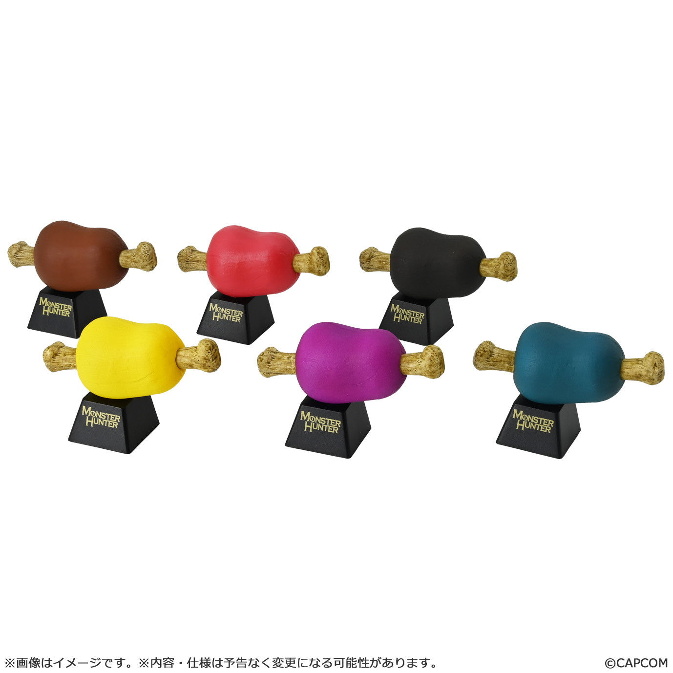 【中古即納】[FIG] (BOX) モンスターハンター デスクトップフィギュア ～肉コレクション～(6個) カプコン(20250531)