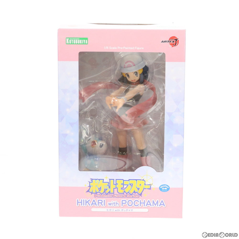 【中古即納】[FIG] ARTFX J ヒカリ with ポッチャマ ポケットモンスター 1/8 完成品 フィギュア(PP858) コトブキヤ(20200722)