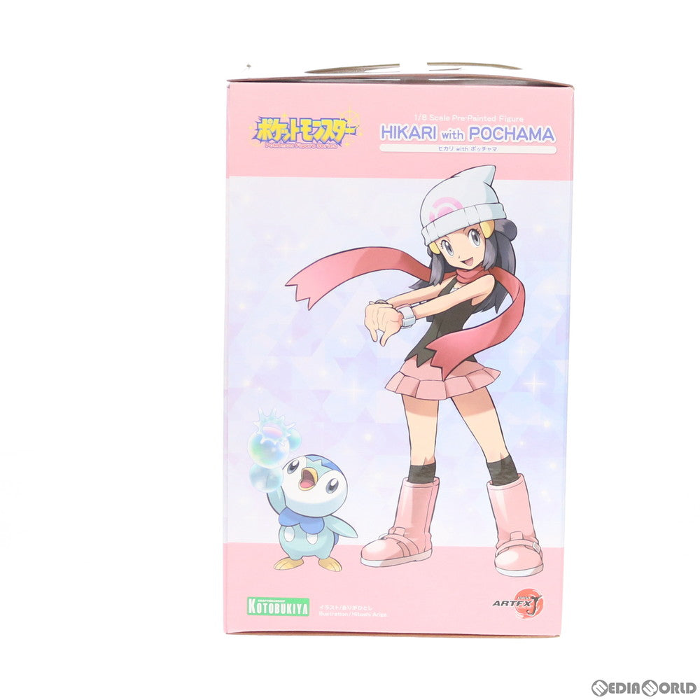 【中古即納】[FIG] ARTFX J ヒカリ with ポッチャマ ポケットモンスター 1/8 完成品 フィギュア(PP858) コトブキヤ(20200722)