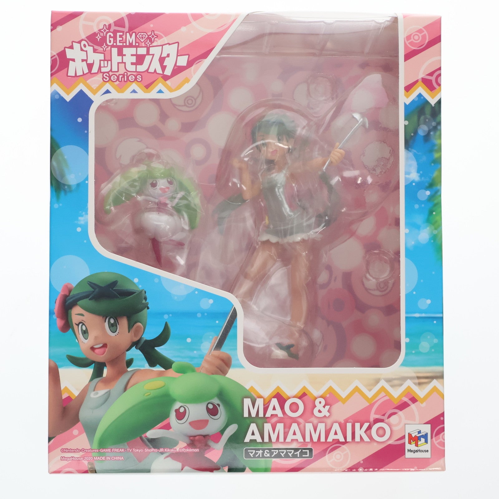 【中古即納】[FIG] G.E.M.シリーズ マオ&アママイコ ポケットモンスター 完成品 フィギュア メガハウス(20200723)