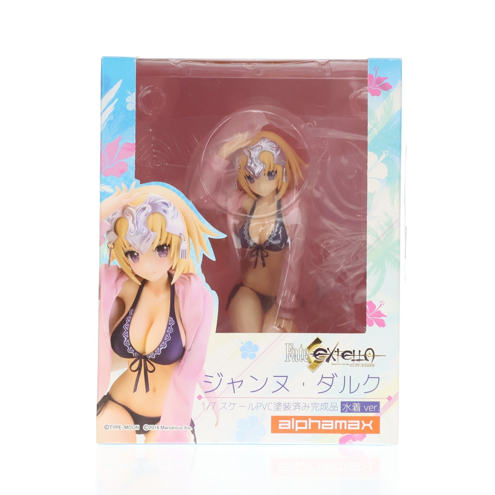 【中古即納】[FIG] ジャンヌ・ダルク 水着Ver. Fate/EXTELLA(フェイト/エクステラ) 1/7 完成品 フィギュア(AX-0165) アルファマックス(20180901)