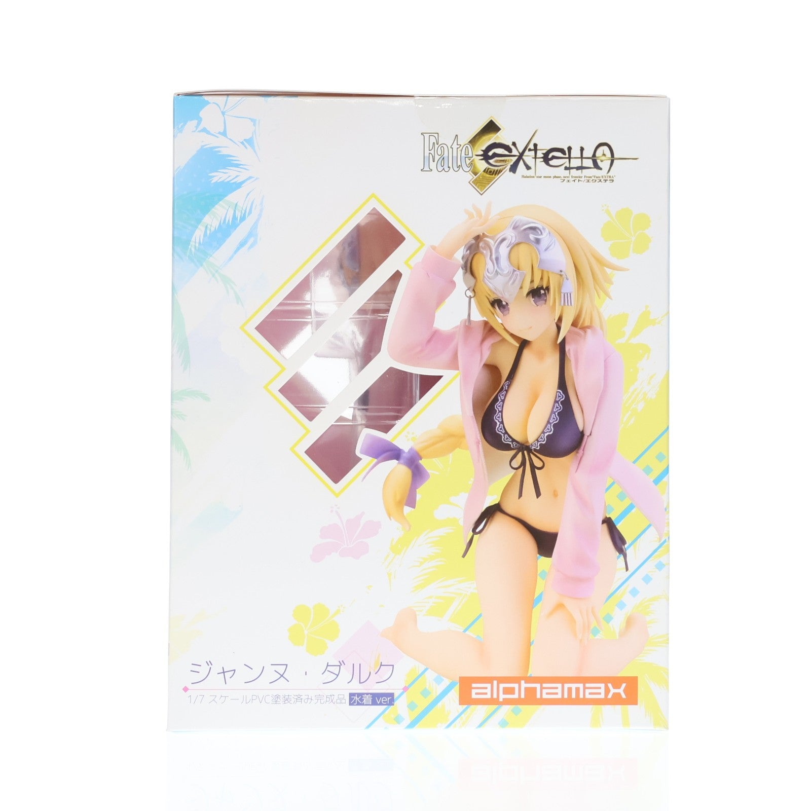 【中古即納】[FIG] ジャンヌ・ダルク 水着Ver. Fate/EXTELLA(フェイト/エクステラ) 1/7 完成品 フィギュア(AX-0165) アルファマックス(20180901)