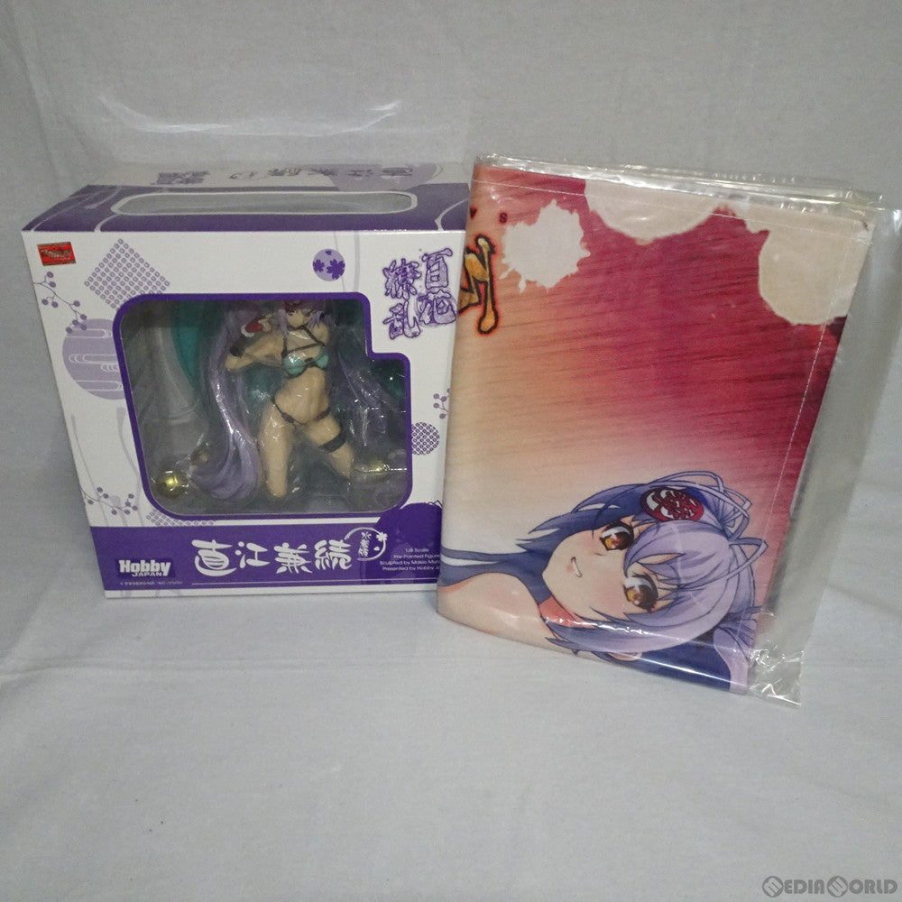 【中古即納】[FIG] 直江兼続(なおえかねつぐ) 水着Ver. ランチョンマット付き 百花繚乱 1/8 完成品 フィギュア 月刊ホビージャパン誌上通販&オンラインショップ限定 ホビージャパン/アルター(20120920)