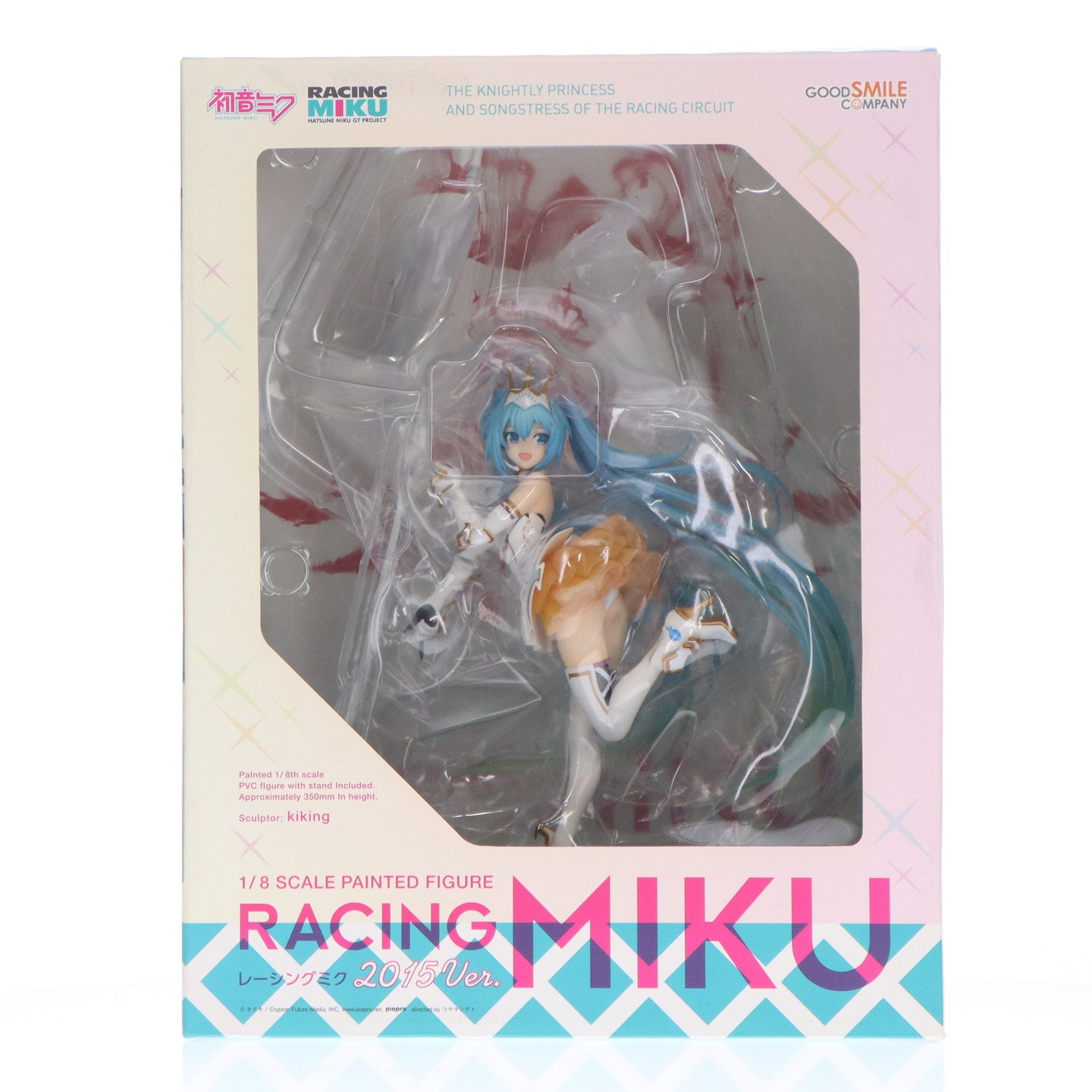 【中古即納】[FIG] レーシングミク 2015 Ver. 初音ミク GTプロジェクト 1/8 完成品 フィギュア グッドスマイルカンパニー(20160901)
