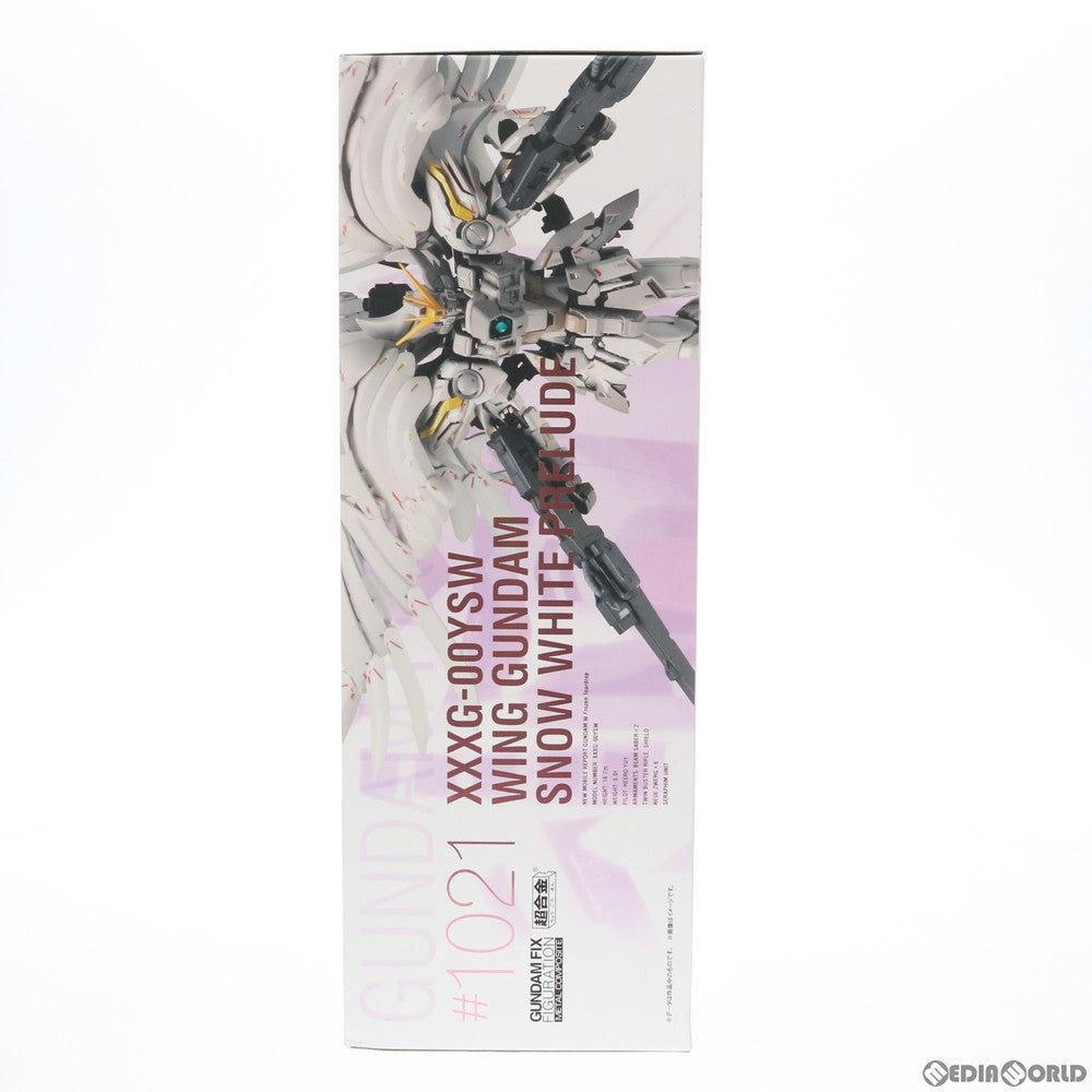 【中古即納】[FIG] 魂ウェブ商店限定 GUNDAM FIX FIGURATION METAL COMPOSITE ウイングガンダムスノーホワイトプレリュード 新機動戦記ガンダムW(ウイング) Frozen Teardrop 完成品 可動フィギュア バンダイスピリッツ(20200531)