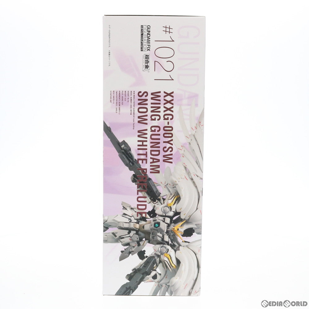 【中古即納】[FIG] 魂ウェブ商店限定 GUNDAM FIX FIGURATION METAL COMPOSITE ウイングガンダムスノーホワイトプレリュード 新機動戦記ガンダムW(ウイング) Frozen Teardrop 完成品 可動フィギュア バンダイスピリッツ(20200531)