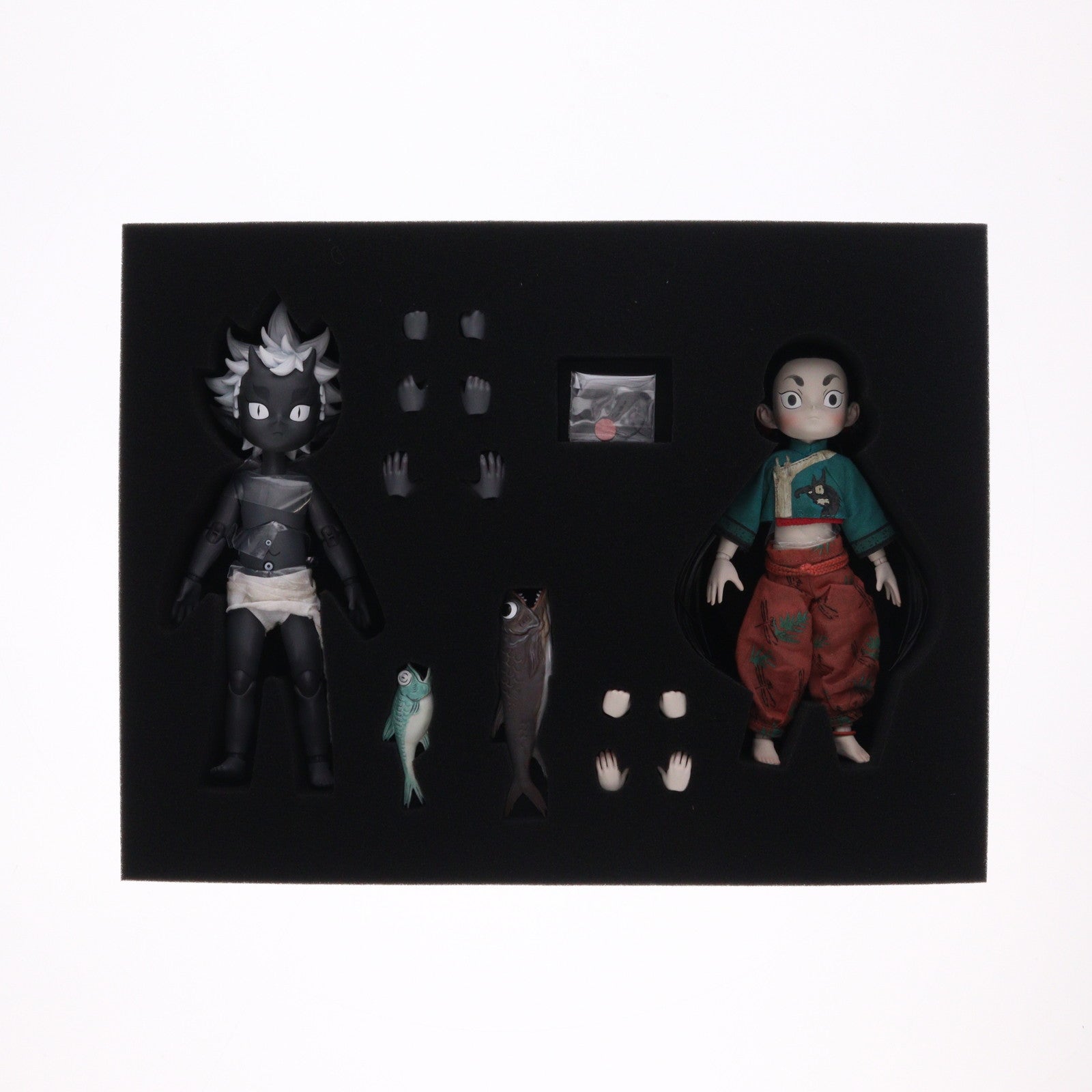 【中古即納】[FIG] 1/6 Fishergirl and Little Sea Elf(Deluxe Edition)(1/6 フィッシャーガール&リトルシーエルフ(デラックス版)) ザオ・ダオ 完成品 可動フィギュア threezero(スリーゼロ)(20230420)