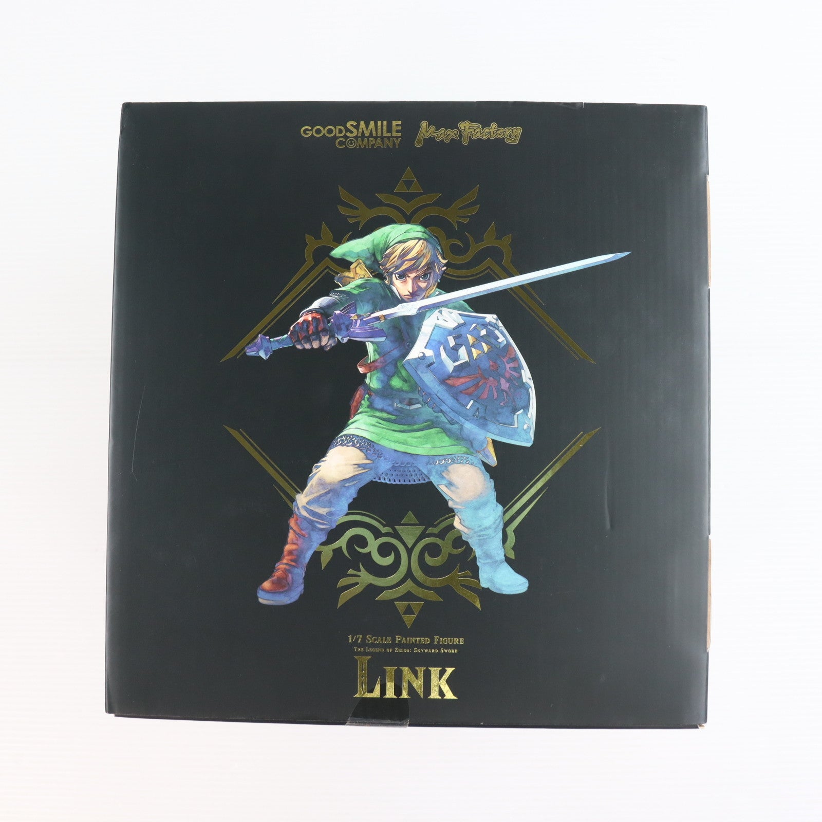 【中古即納】[FIG] GOODSMILE ONLINE SHOP限定 ワンホビセレクション リンク ゼルダの伝説 スカイウォードソード 1/7 完成品 フィギュア グッドスマイルカンパニー(20161130)
