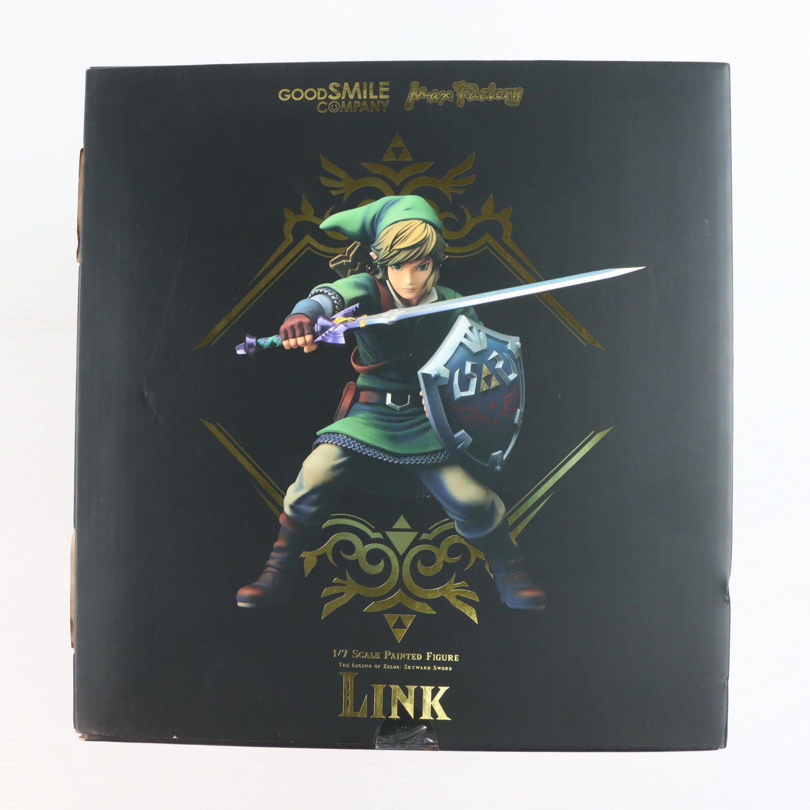 【中古即納】[FIG] GOODSMILE ONLINE SHOP限定 ワンホビセレクション リンク ゼルダの伝説 スカイウォードソード 1/7 完成品 フィギュア グッドスマイルカンパニー(20161130)