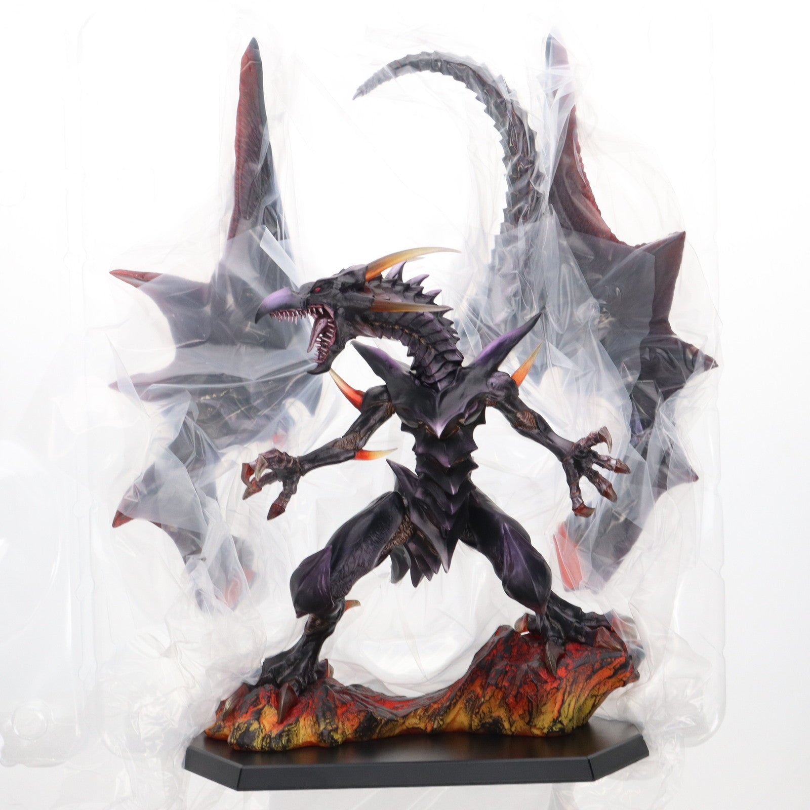 【中古即納】[FIG] ART WORKS MONSTERS(アートワークスモンスターズ) 真紅眼の黒竜(レッドアイズ・ブラックドラゴン) ～Holographic Edition～ 遊☆戯☆王デュエルモンスターズ 完成品 フィギュア プレミアムバンダイ&オンラインショップ限定 メガハウス(20240831)
