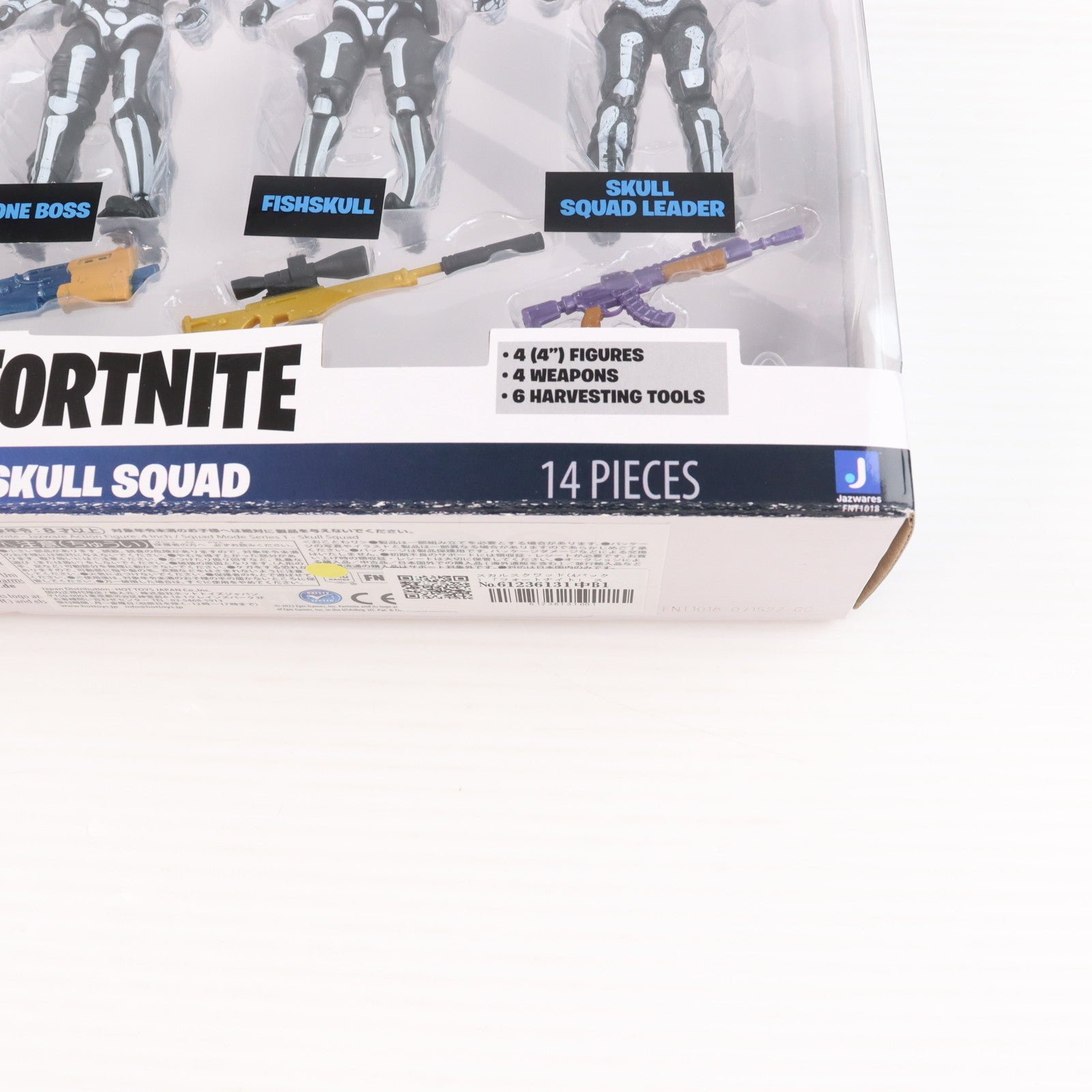 【中古即納】[FIG] スクワッド・モード スカルスクワッド(4パック) フォートナイト 完成品 4インチ・アクションフィギュア Jazwares(ジャズウェアズ)(20220829)