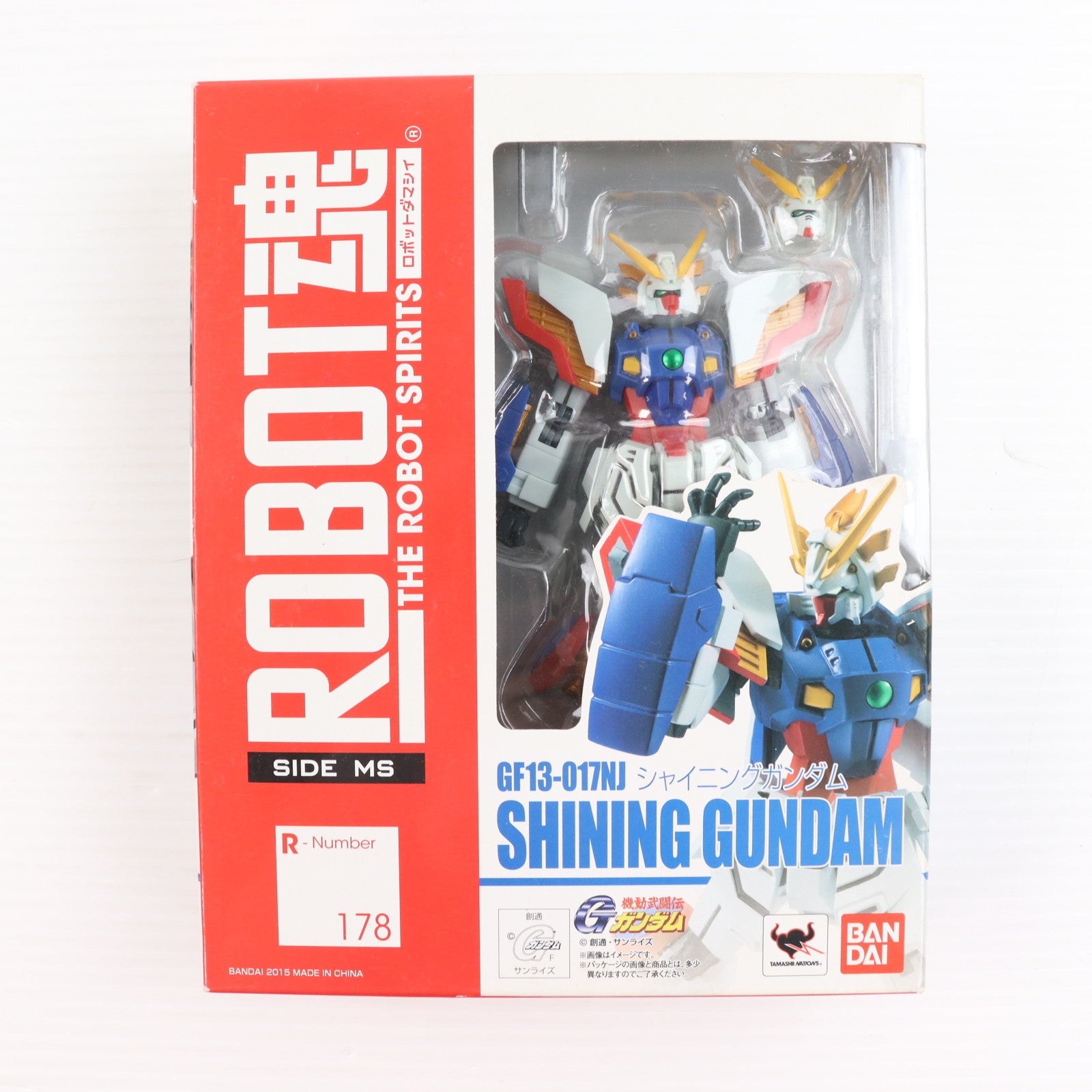 【中古即納】[FIG] ROBOT魂(SIDE MS) シャイニングガンダム 機動武闘伝Gガンダム 完成品 可動フィギュア バンダイ(20150418)