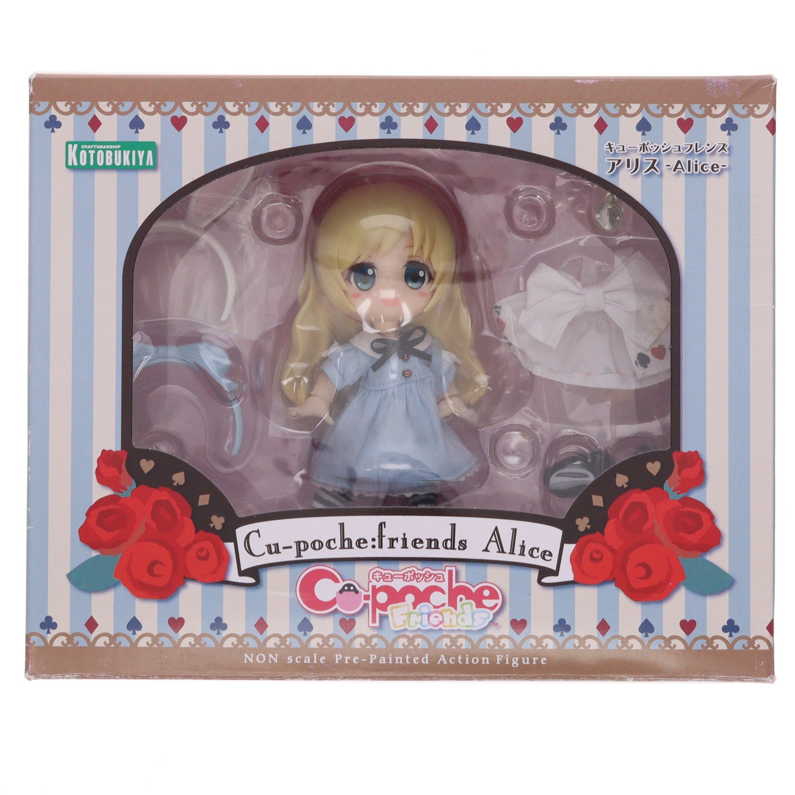 【中古即納】[FIG] キューポッシュフレンズ アリス-Alice- 完成品 可動フィギュア(ADE29) コトブキヤ(20180801)