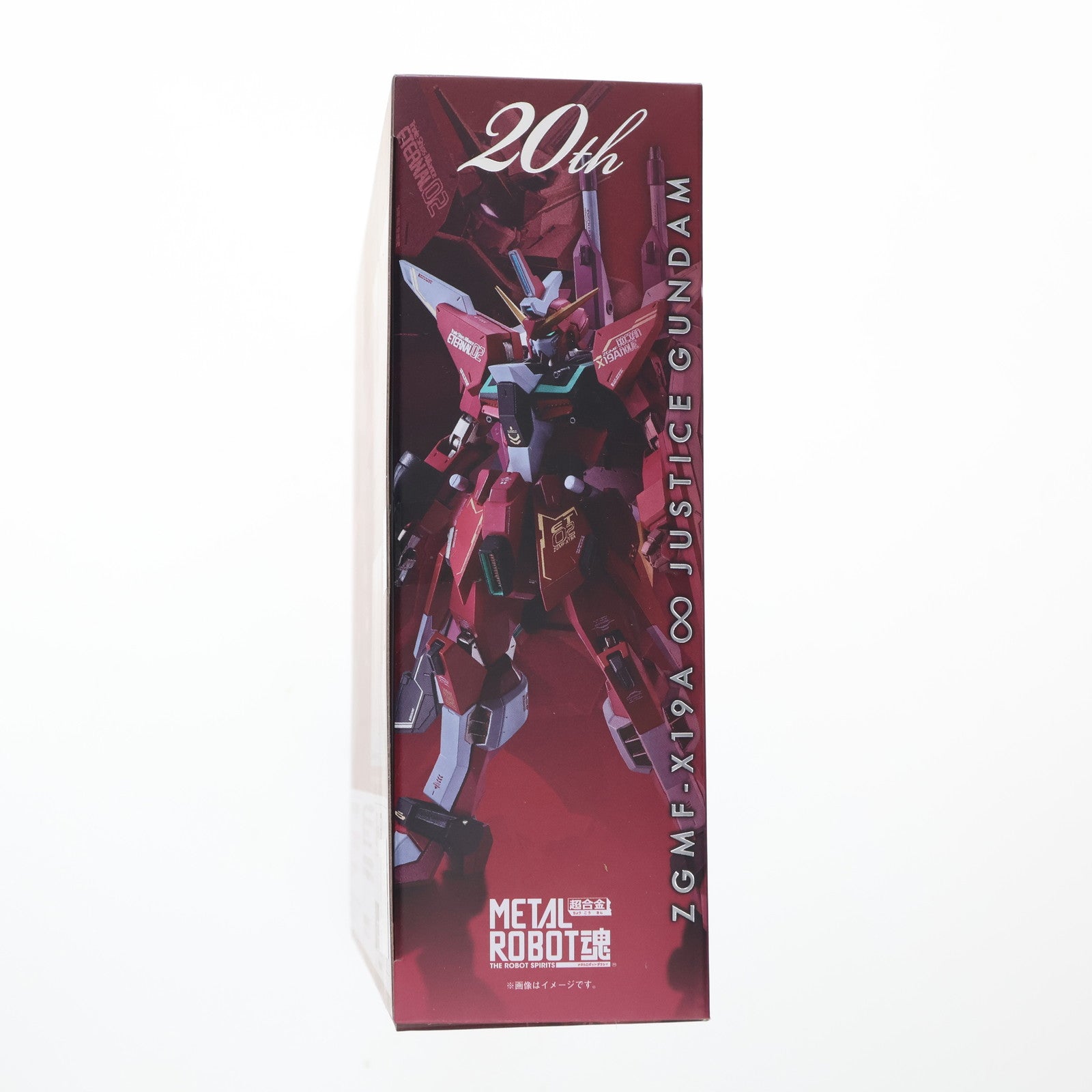 【中古即納】[FIG] 魂ウェブ商店限定 METAL ROBOT魂(SIDE MS) インフィニットジャスティスガンダム 20th Anniversary Ver. 機動戦士ガンダムSEED DESTINY(シードデスティニー) 完成品 可動フィギュア バンダイスピリッツ(20231231)