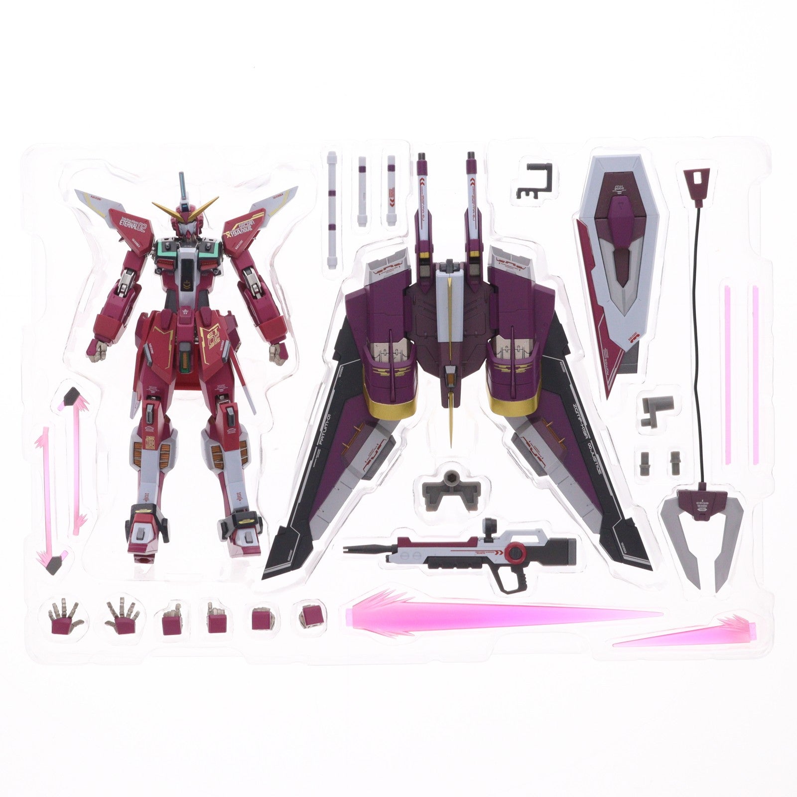 【中古即納】[FIG] 魂ウェブ商店限定 METAL ROBOT魂(SIDE MS) インフィニットジャスティスガンダム 20th Anniversary Ver. 機動戦士ガンダムSEED DESTINY(シードデスティニー) 完成品 可動フィギュア バンダイスピリッツ(20231231)