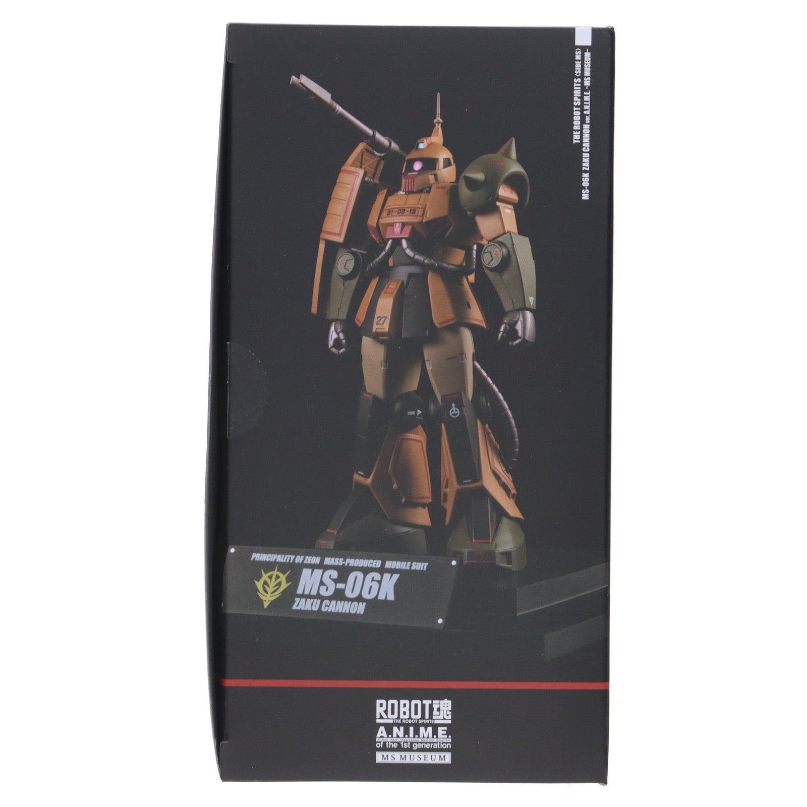 【中古即納】[FIG] 魂ウェブ商店限定 ROBOT魂(SIDE MS) MS-06K ザク・キャノン ver. A.N.I.M.E. ～MS MUSEUM～ 機動戦士ガンダム 完成品 可動フィギュア バンダイスピリッツ(20250916)