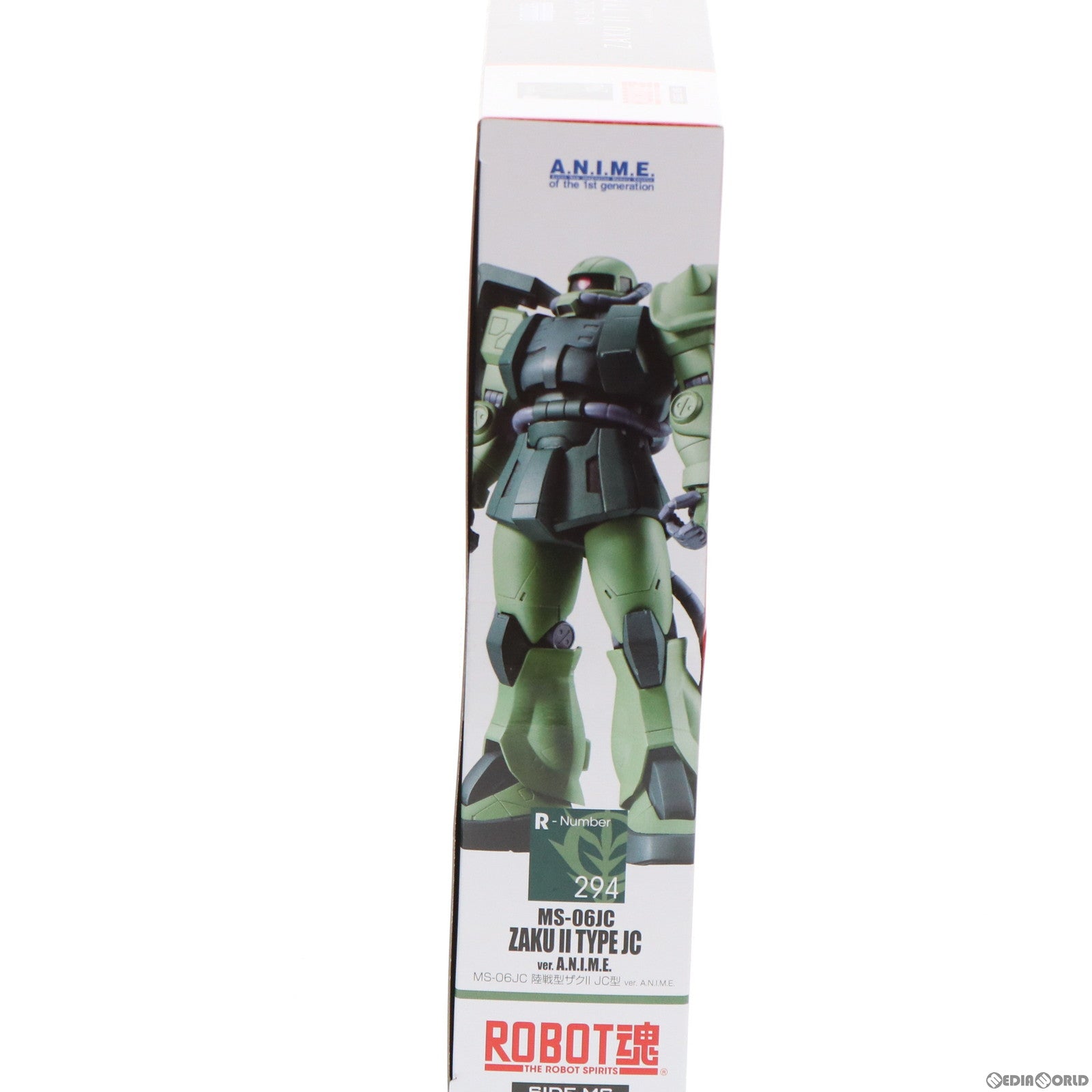 【中古即納】[FIG] ROBOT魂(SIDE MS) MS-06JC 陸戦型ザクII JC型 ver. A.N.I.M.E. 機動戦士ガンダム 第08MS小隊 完成品 可動フィギュア バンダイスピリッツ(20220226)