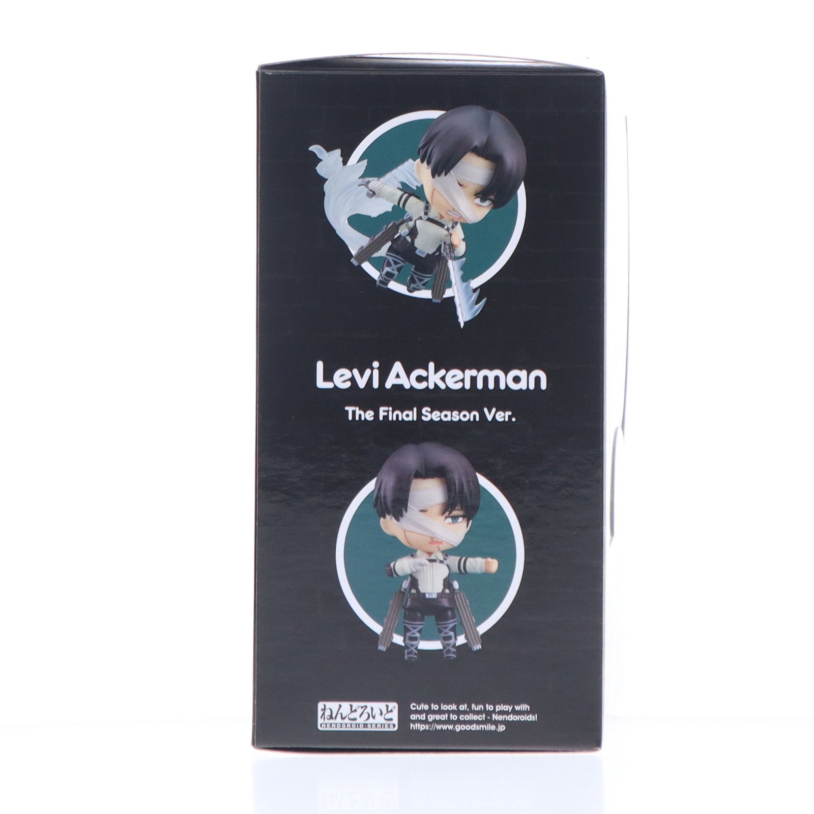 【中古即納】[FIG] GOODSMILE ONLINE SHOP限定 ねんどろいど 2002 リヴァイ・アッカーマン The Final Season Ver. 進撃の巨人 完成品 可動フィギュア グッドスマイルカンパニー(20230531)