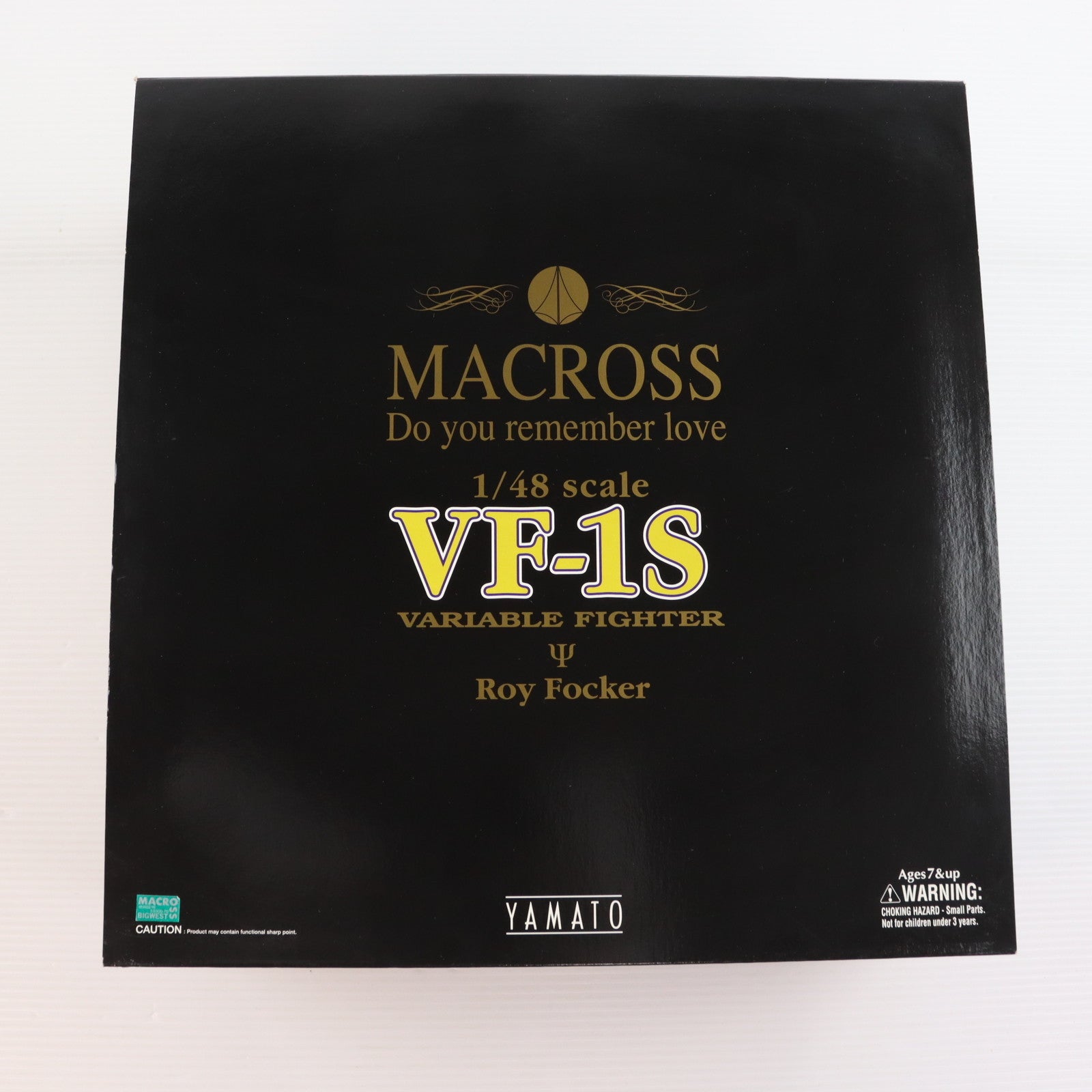 【中古即納】[FIG] (再販) 1/48 完全変形 VF-1S ロイ・フォッカー機 超時空要塞マクロス 完成品 可動フィギュア YAMATO(やまと)(20051004)