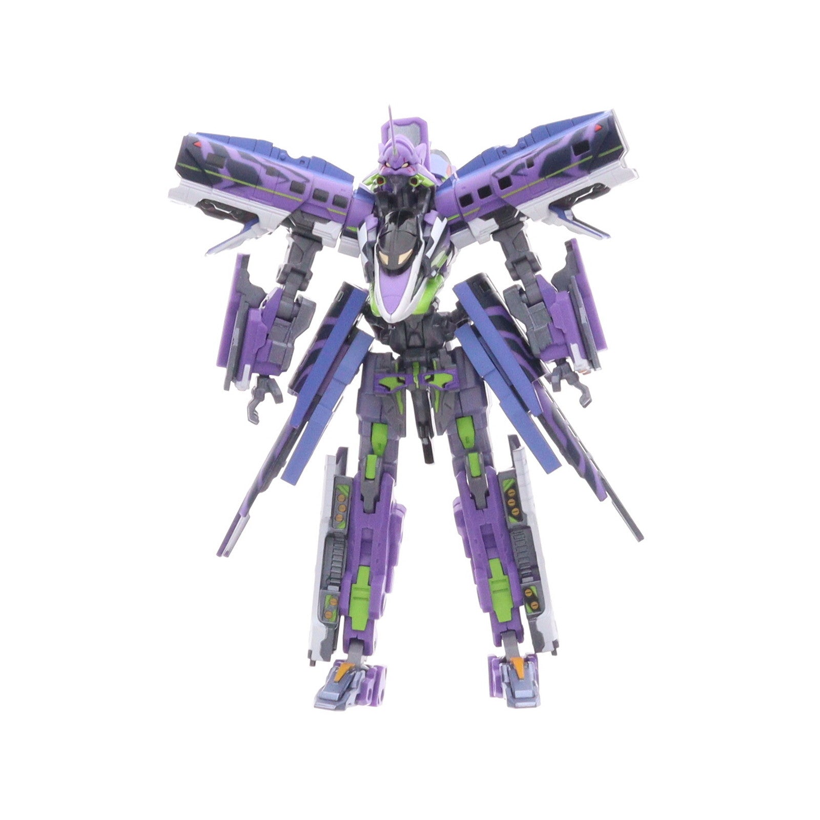 【中古即納】[FIG] リボルテック EVANGELION EVOLUTION EV-020 シンカリオン 500 TYPE EVA 劇場版 新幹線変形ロボ シンカリオン 未来からきた神速のALFA-X 完成品 可動フィギュア 海洋堂(20201220)