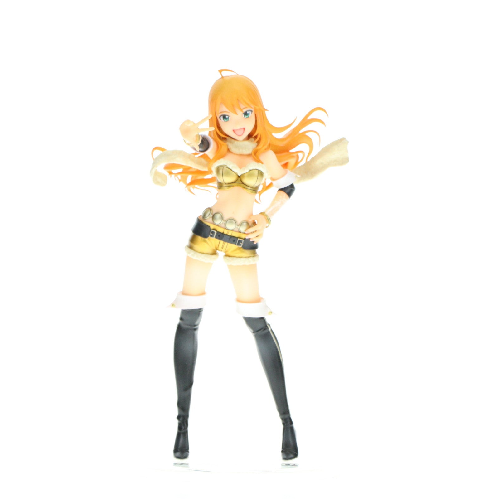 【中古即納】[FIG] ブリリアントステージ 星井美希(ほしいみき) ビヨンドザスターズVer. アイドルマスター2(THE IDOLM@STER 2) 1/7 完成品 フィギュア メガハウス(20140301)