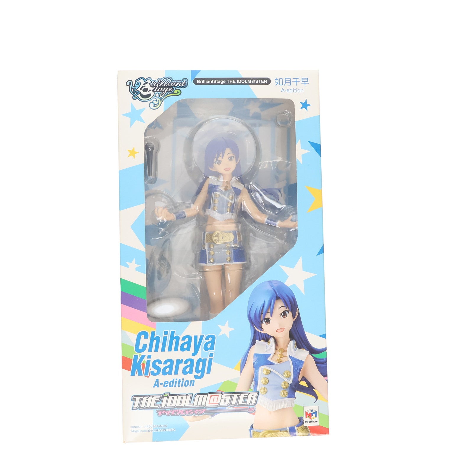 【中古即納】[FIG] ブリリアントステージ 如月千早(きさらぎちはや) A-edition アイドルマスター 1/7 完成品 フィギュア メガハウス(20140110)