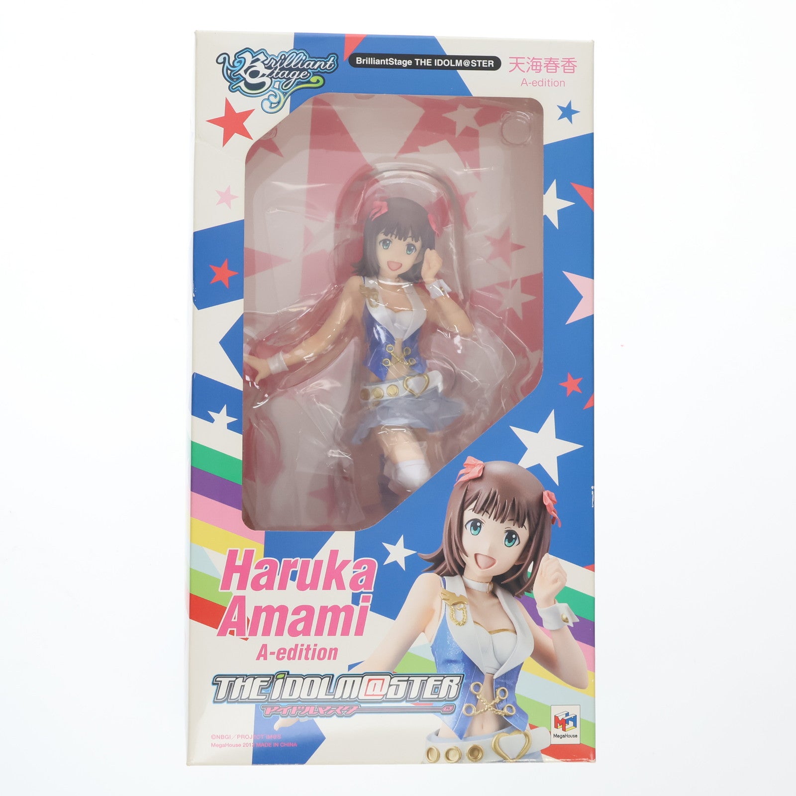 【中古即納】[FIG] ブリリアントステージ 天海春香(あまみはるか) A-edition アイドルマスター(THE IDOLM@STER) 1/7 完成品 フィギュア メガハウス(20131130)