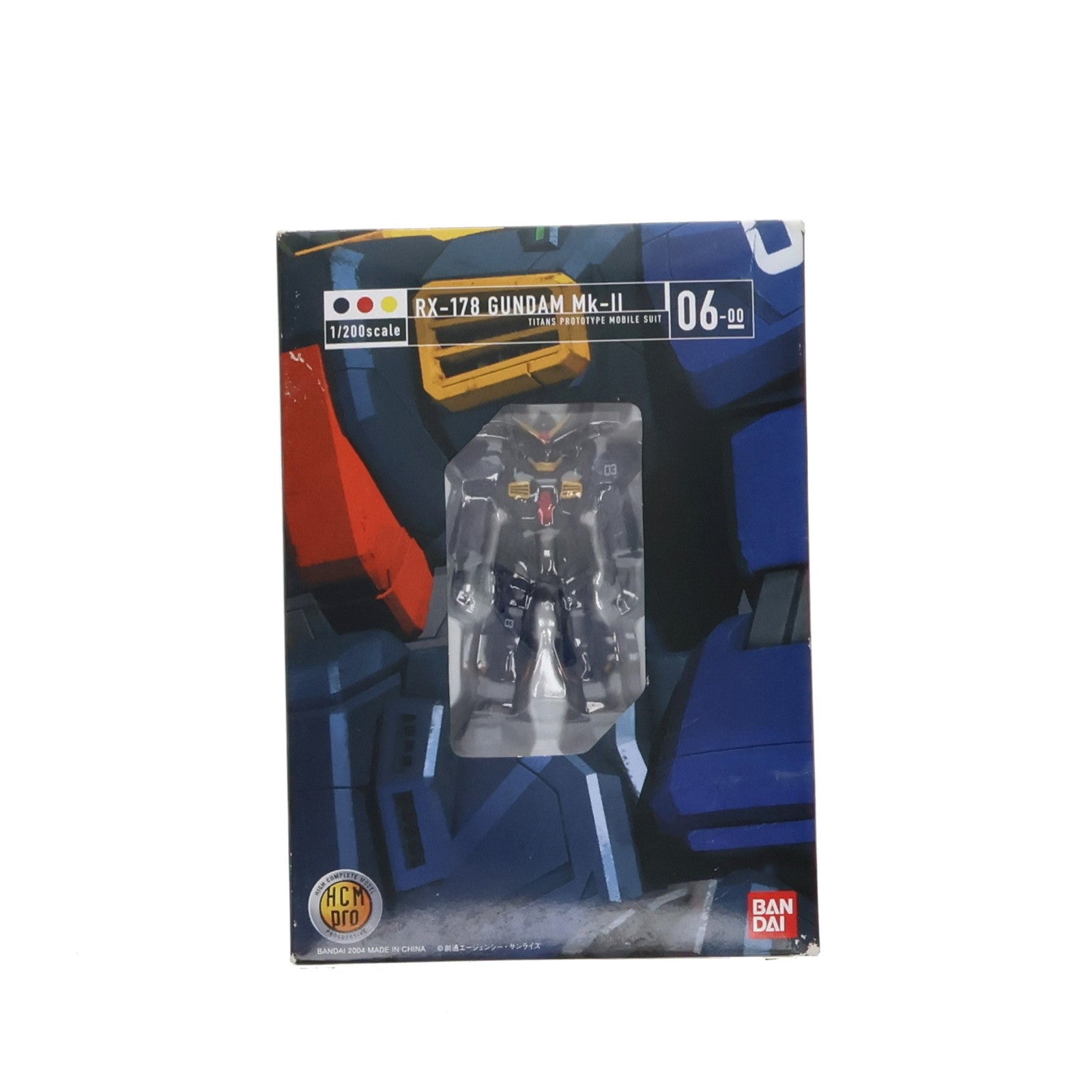 【中古即納】[FIG] HCM-Pro 06-00 RX-178 ガンダムMk-II(ティターンズカラー3号機) 機動戦士Zガンダム 1/200 完成品 可動フィギュア バンダイ(20040915)