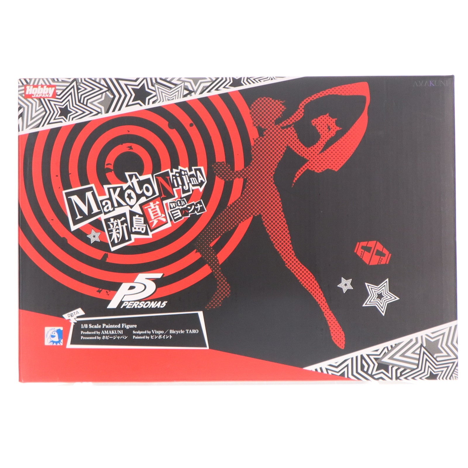 【中古即納】[FIG] 新島真(にいじままこと) 怪盗 Ver. with ヨハンナ ペルソナ5 1/8 完成品 フィギュア ホビージャパン誌上通販&オンラインショップ限定 ホビージャパン/AMAKUNI(アマクニ)(20190331)