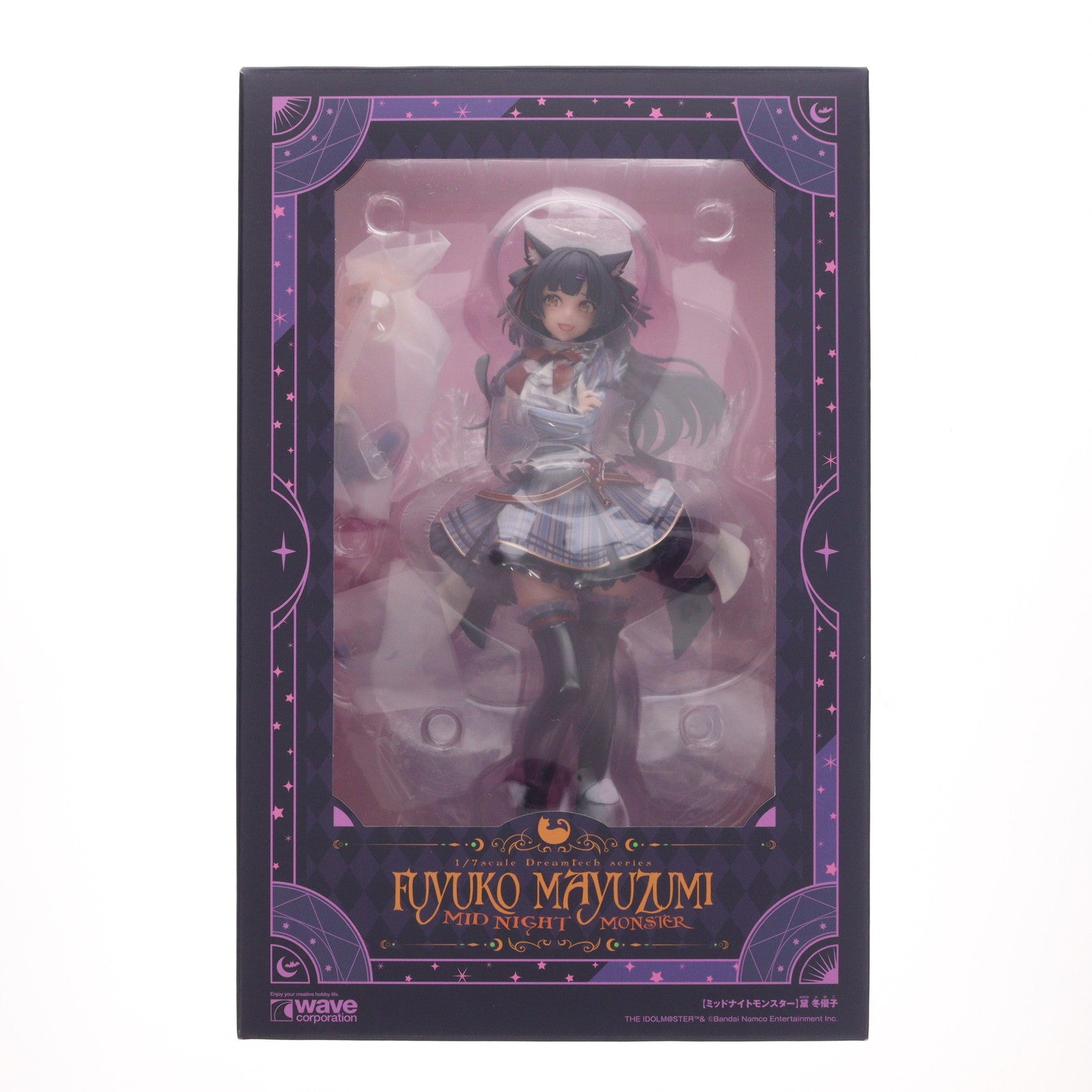 【中古即納】[FIG] ドリームテック 【ミッドナイトモンスター】黛冬優子(まゆずみふゆこ) アイドルマスター シャイニーカラーズ 完成品 フィギュア(DT-191) ウェーブ(WAVE)(20241231)