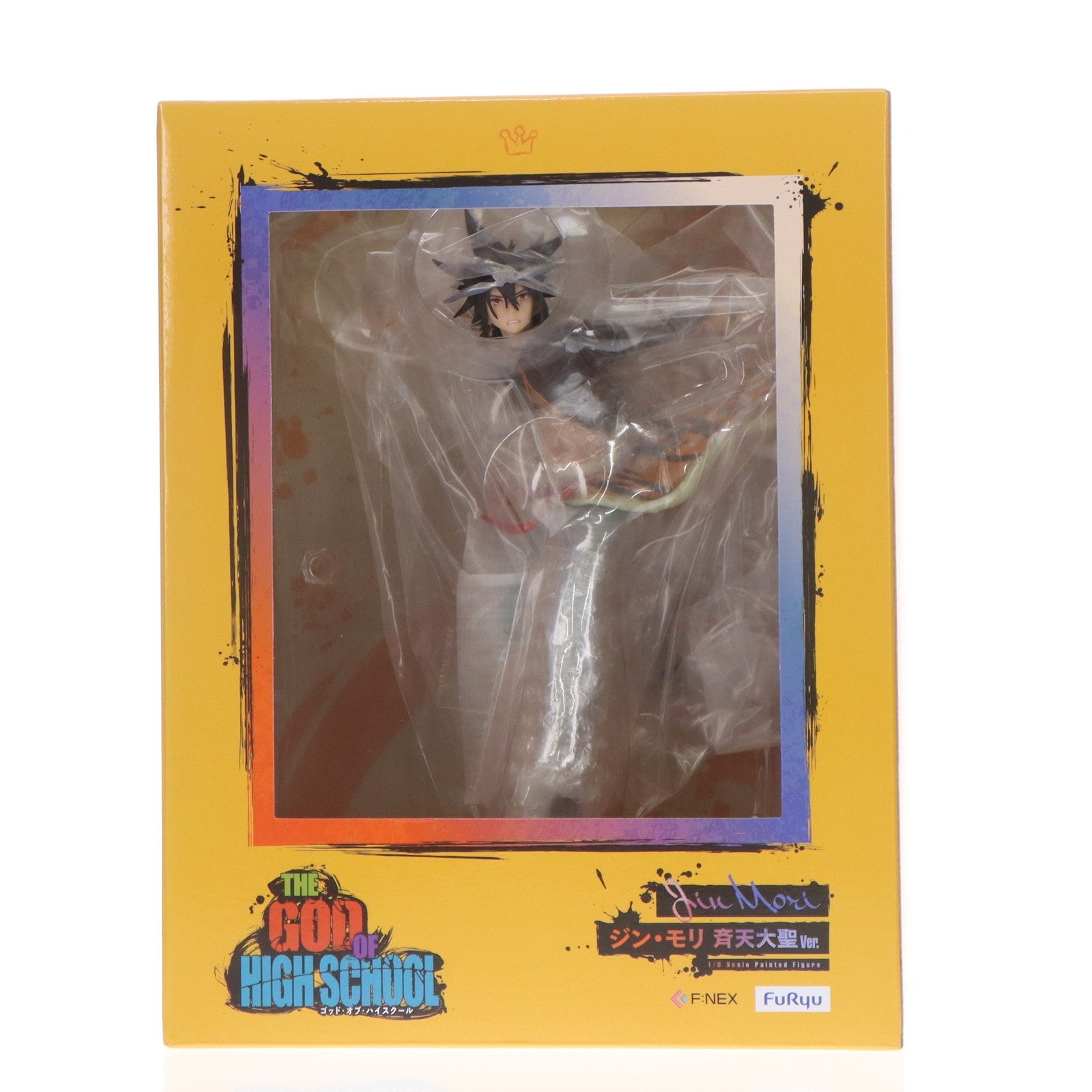 【中古即納】[FIG] ジン・モリ 斉天大聖Ver. THE GOD OF HIGH SCHOOL ゴッド・オブ・ハイスクール 1/8 完成品 フィギュア(AMU-FNX702) フリュー(20220629)