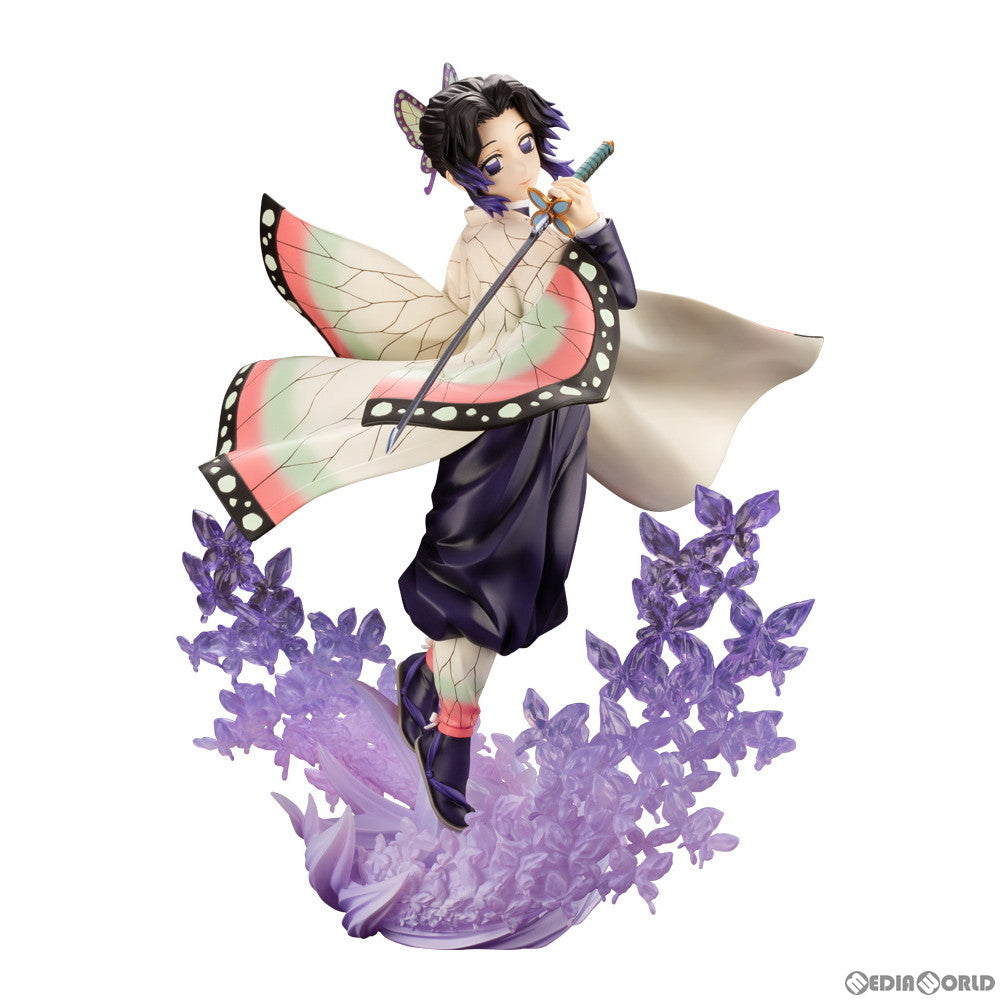 【中古即納】[FIG] ARTFX J 胡蝶しのぶ(こちょうしのぶ) 鬼滅の刃 1/8 完成品 フィギュア(PP975) コトブキヤ(20220219)