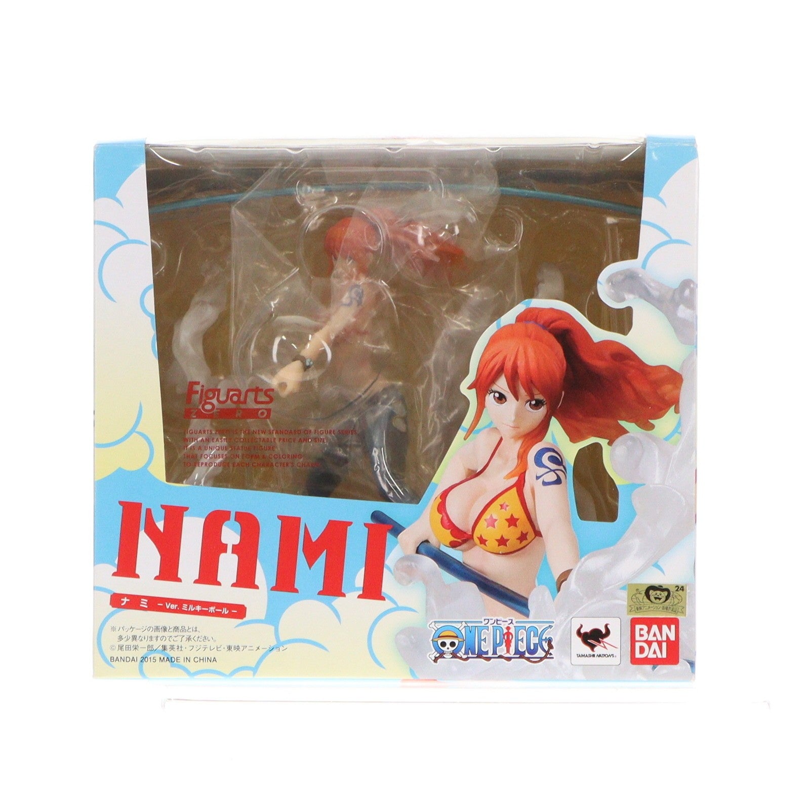 【中古即納】[FIG] フィギュアーツZERO ナミ -Ver.ミルキーボール- ONE PIECE(ワンピース) 完成品 フィギュア バンダイ(20150328)