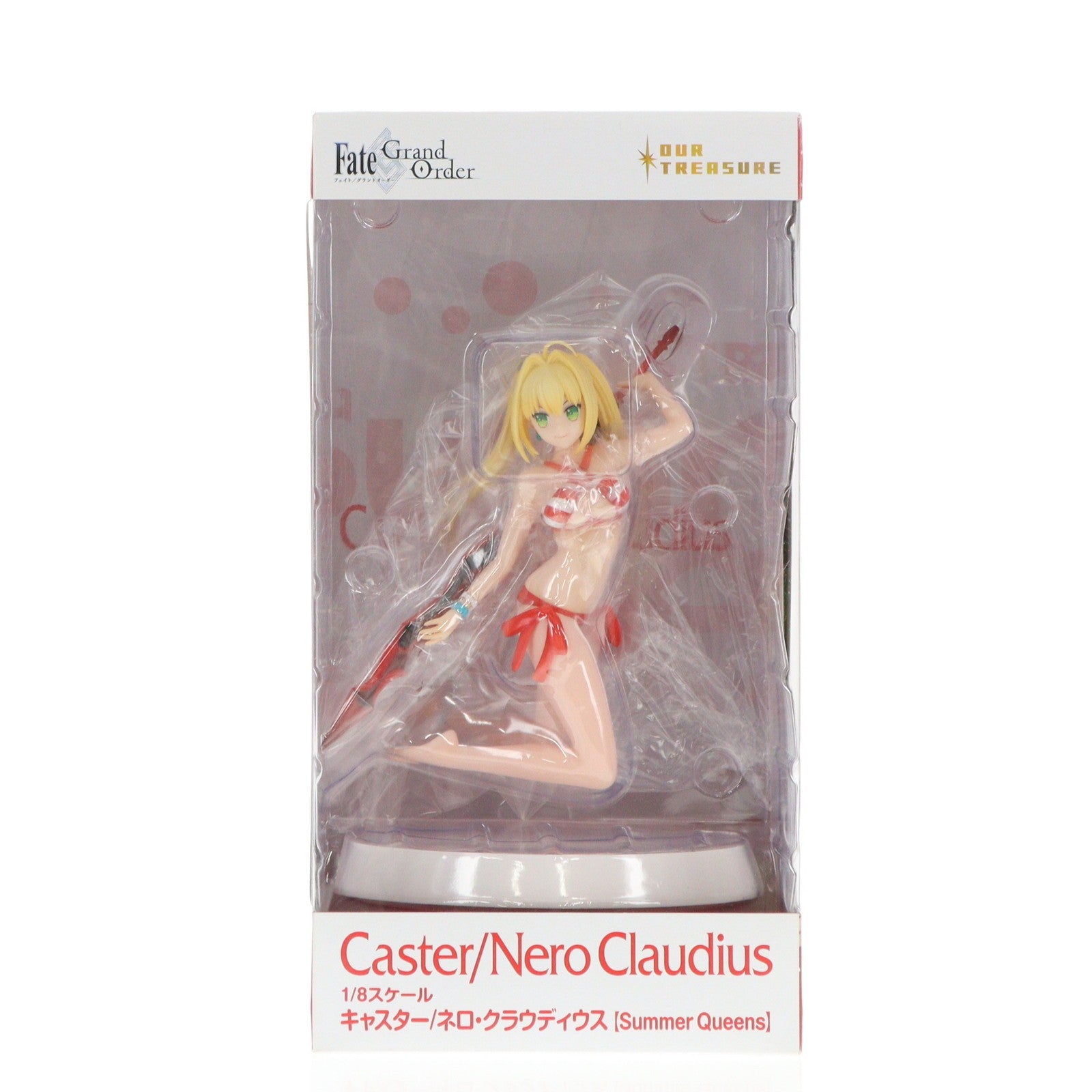 【中古即納】[FIG] キャスター/ネロ・クラウディウス【Summer Queens】 Fate/Grand Order(フェイト/グランドオーダー) 1/8 完成品 フィギュア あみあみ&でじたみん&東京フィギュア限定 アワートレジャー(20201231)