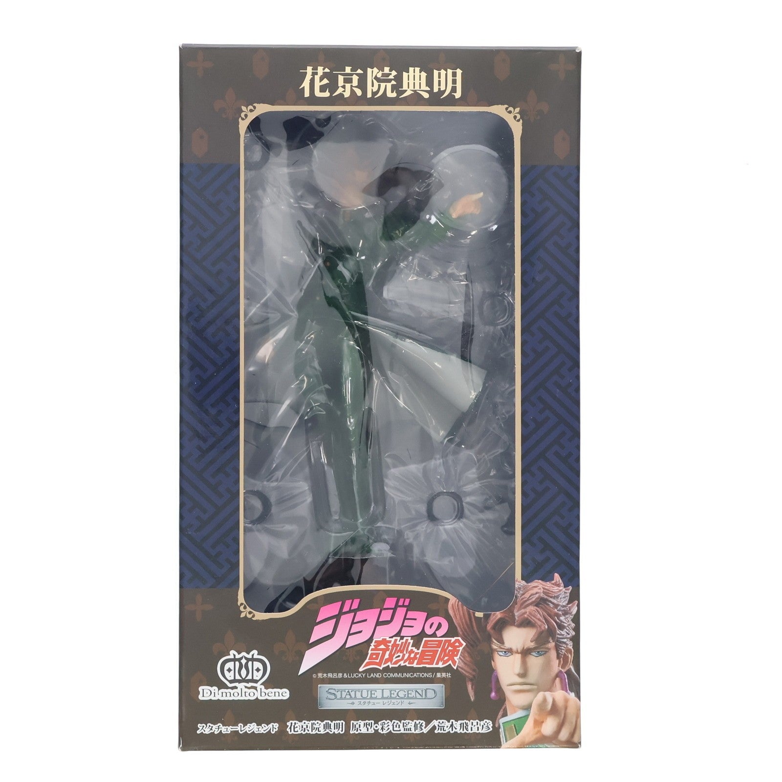 【中古即納】[FIG] スタチューレジェンド 第45弾 花京院典明(かきょういんのりあき) ジョジョの奇妙な冒険 第三部 スターダストクルセイダース 完成品 フィギュア ディ・モールトベネ(20140413)