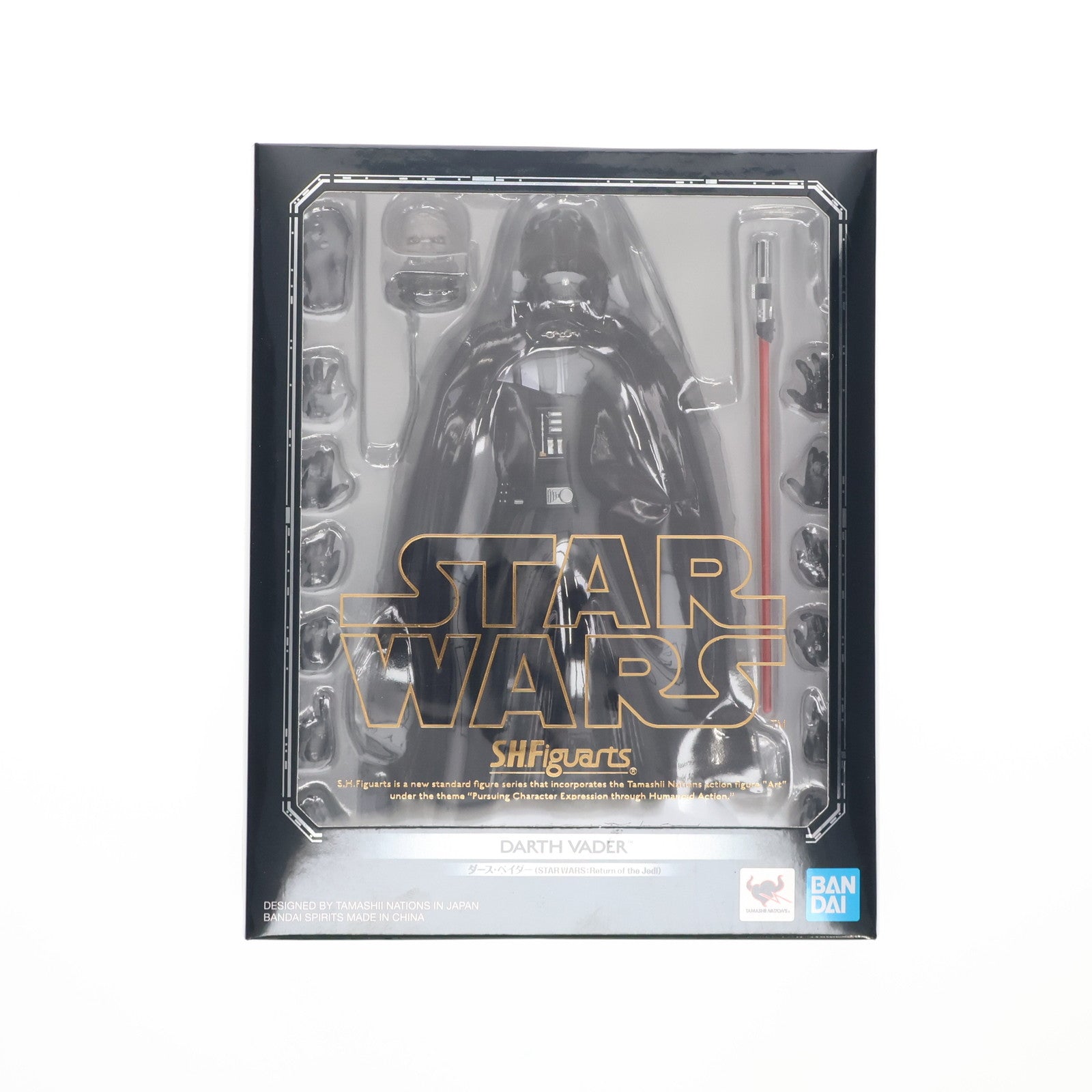 【中古即納】[FIG] S.H.Figuarts(フィギュアーツ) ダース・ベイダー(STAR WARS: Return of the Jedi) スター・ウォーズ エピソード6 完成品 可動フィギュア バンダイスピリッツ(20191019)