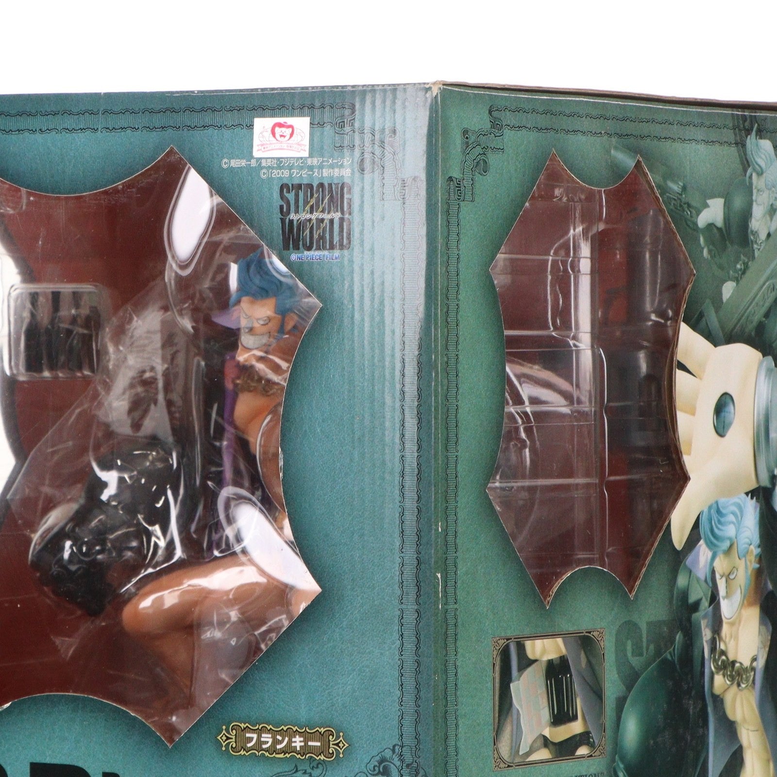 【中古即納】[FIG] Portrait.Of.Pirates P.O.P STRONG EDITION フランキー ONE PIECE(ワンピース) 1/8 完成品 フィギュア メガハウス(20100901)