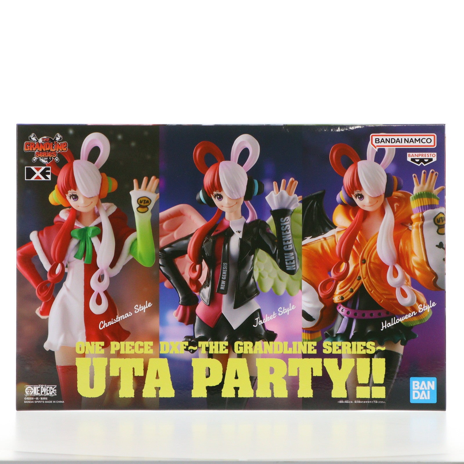 【中古即納】[FIG] ONE PIECE DAY online store限定 ウタ 3体セット DXF -THE GRANDLINE SERIES- UTA PARTY!! ワンピース FILM RED(フィルムレッド) 完成品 フィギュア バンプレスト(2674453)(20231231)