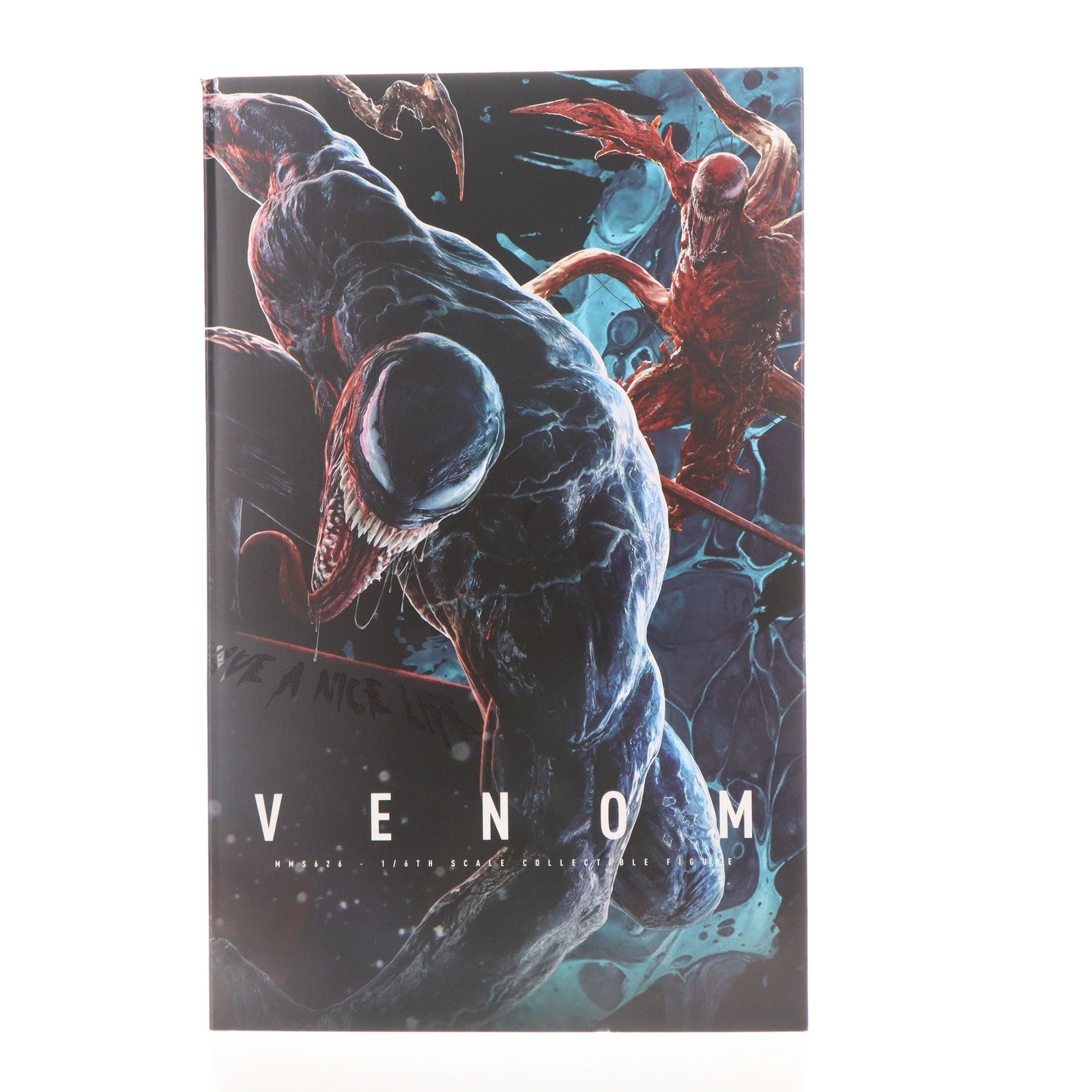 【中古即納】[FIG] ムービー・マスターピース ヴェノム ヴェノム:レット・ゼア・ビー・カーネイジ 1/6 完成品 可動フィギュア(MM#626) ホットトイズ(20230521)