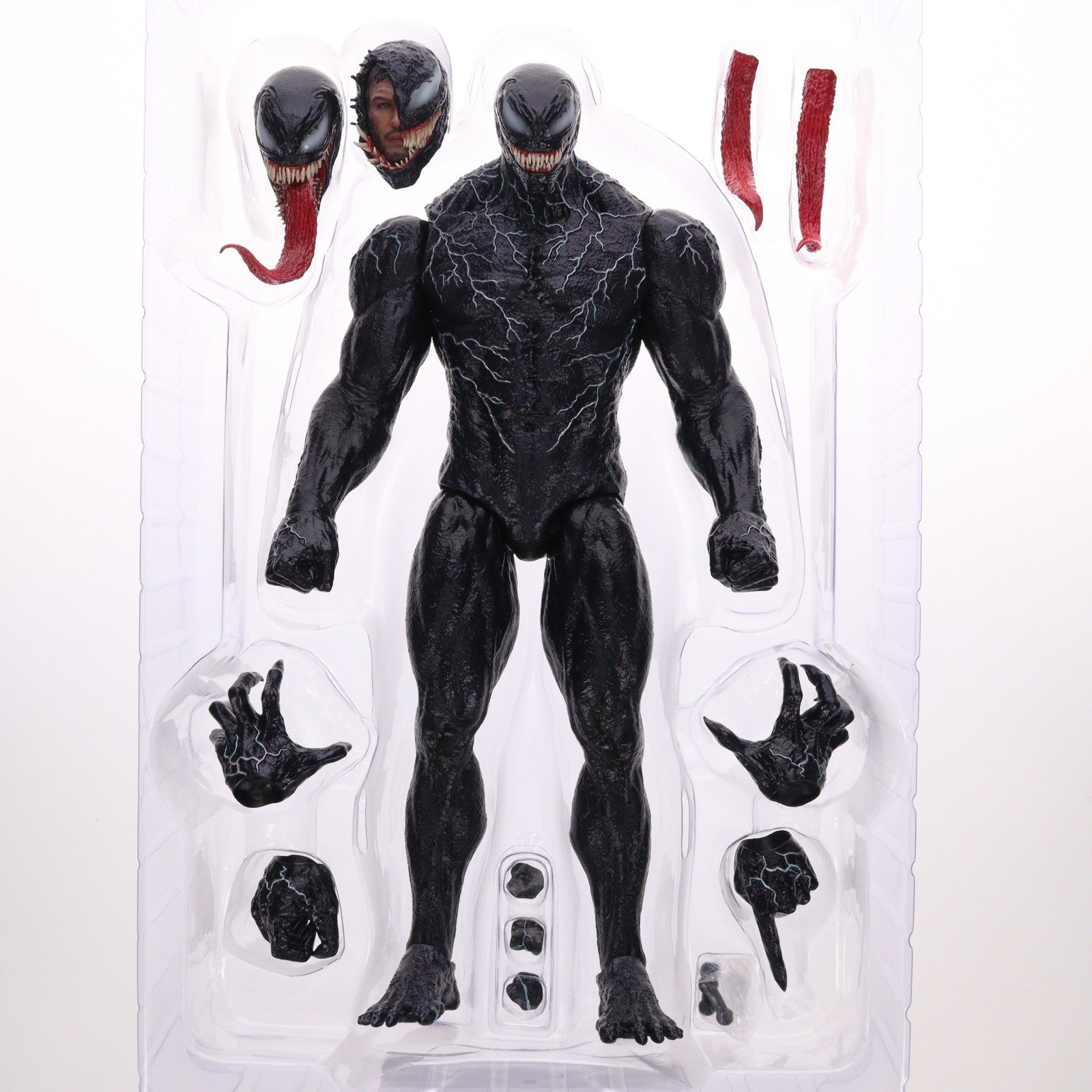 【中古即納】[FIG] ムービー・マスターピース ヴェノム ヴェノム:レット・ゼア・ビー・カーネイジ 1/6 完成品 可動フィギュア(MM#626) ホットトイズ(20230521)