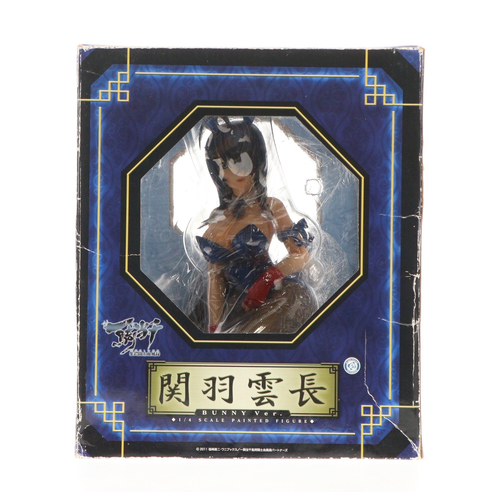 【中古即納】[FIG] 関羽雲長(かんううんちょう) バニーVer. 一騎当千 集鍔闘士血風録 1/4 完成品フィギュア FREEing(フリーイング)(20120503)